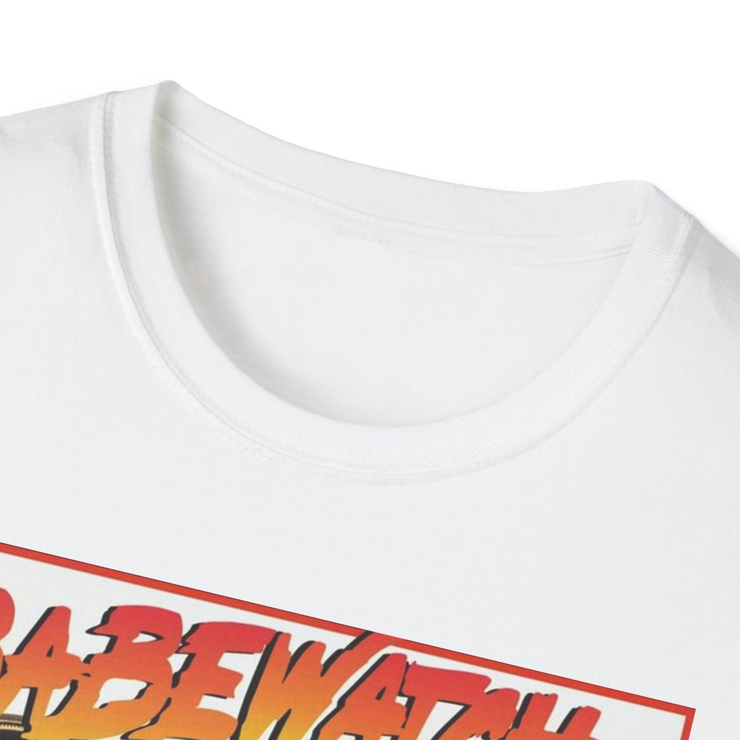 Babewatch vintage graphic T Shirt Cartoon Unisex Softstyle T-Shirt