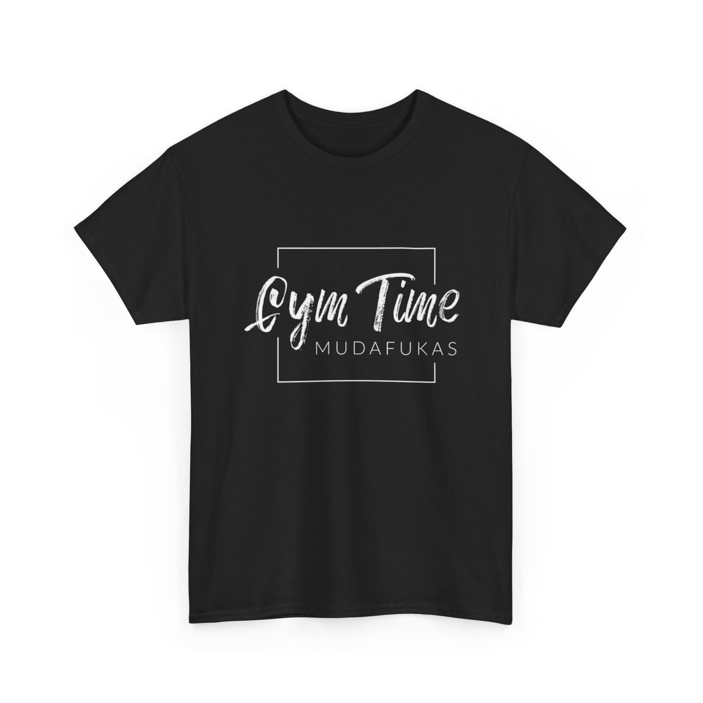 GYM TIME FUNNY Graphic T Shirt NEW ADULT Unisex Heavy Cotton Tee
