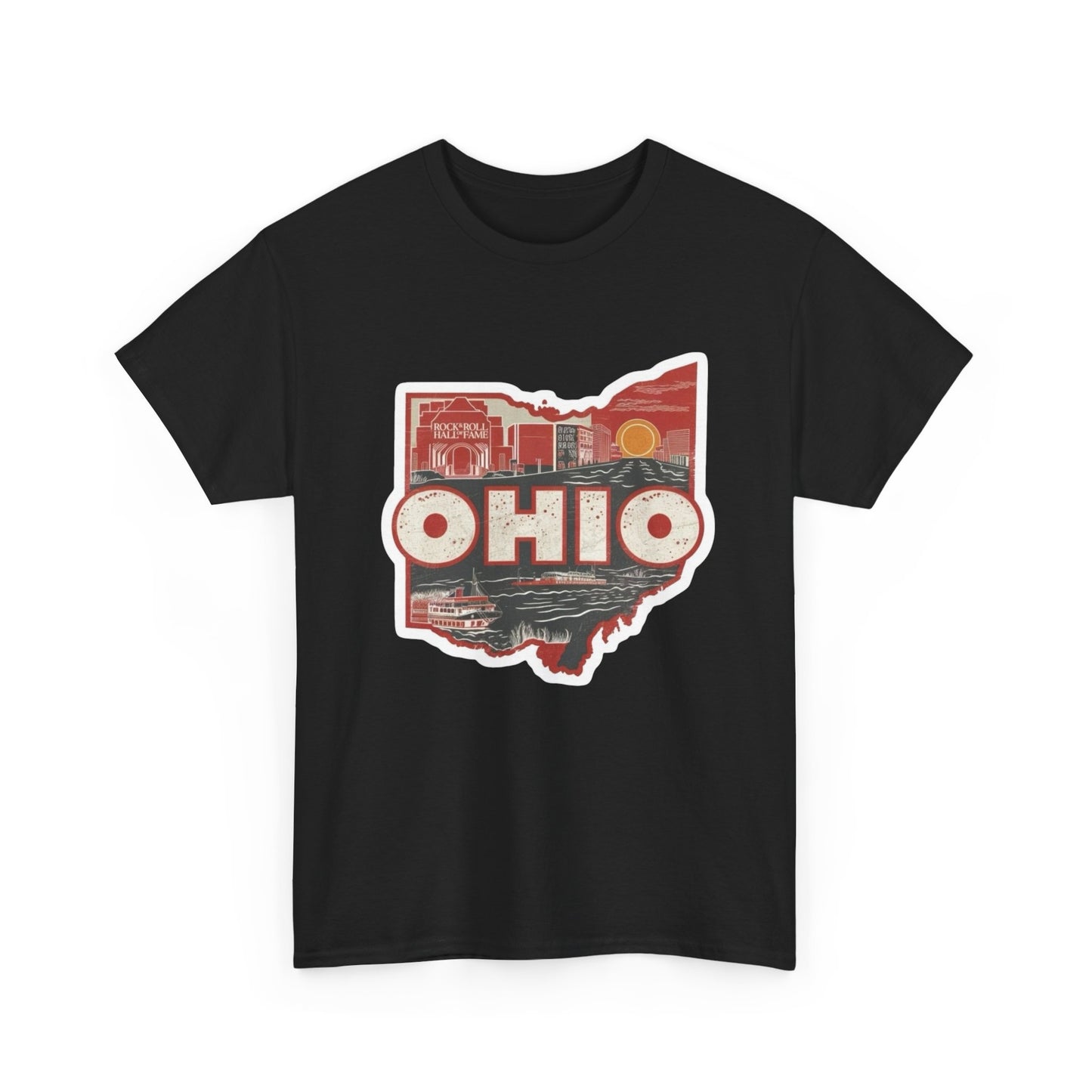 Ohio Logo Graphic T Shirt NEW Adult Tee