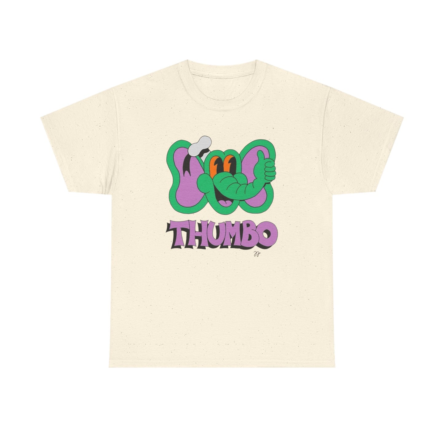 Thumbo Vintage Elephant Graphic T-Shirt Unisex Heavy Cotton Tee