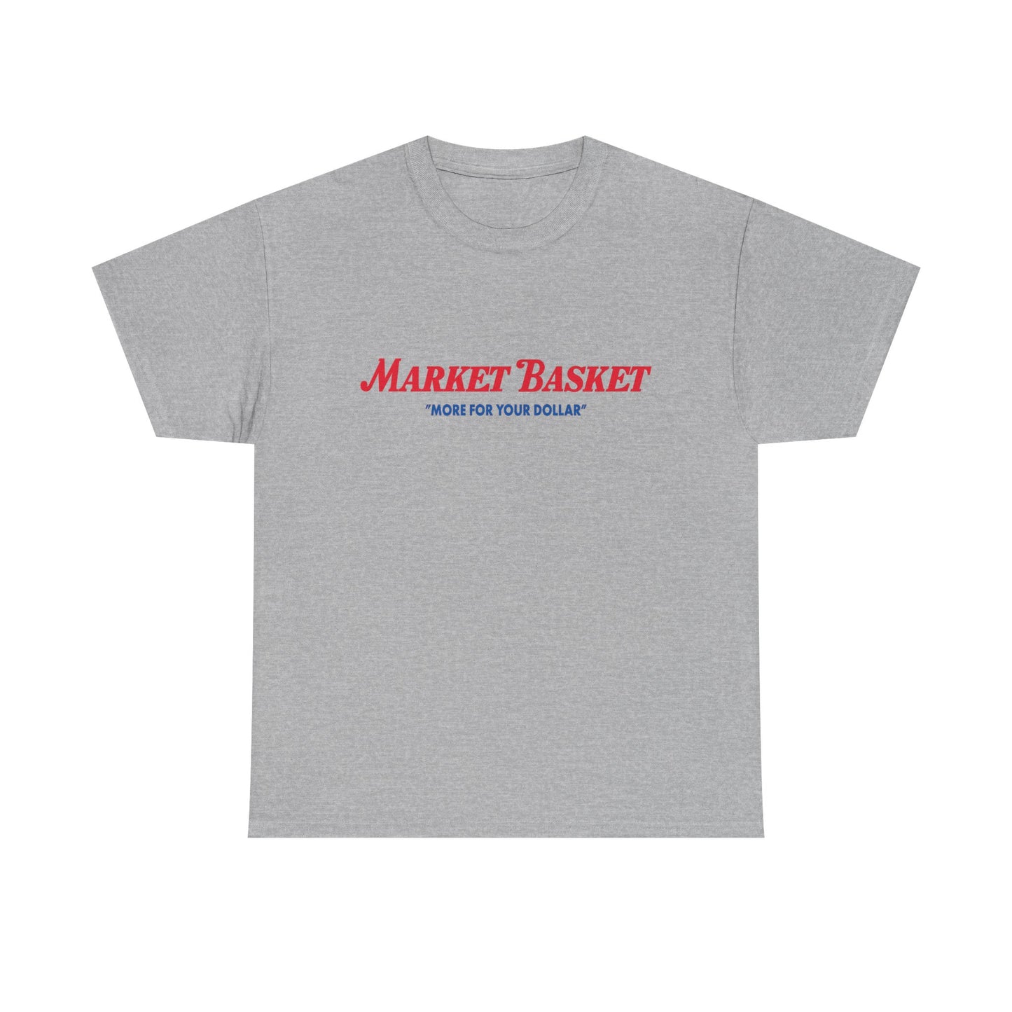 Boston vintage market basket New England retro patriots Heavy Cotton Tee