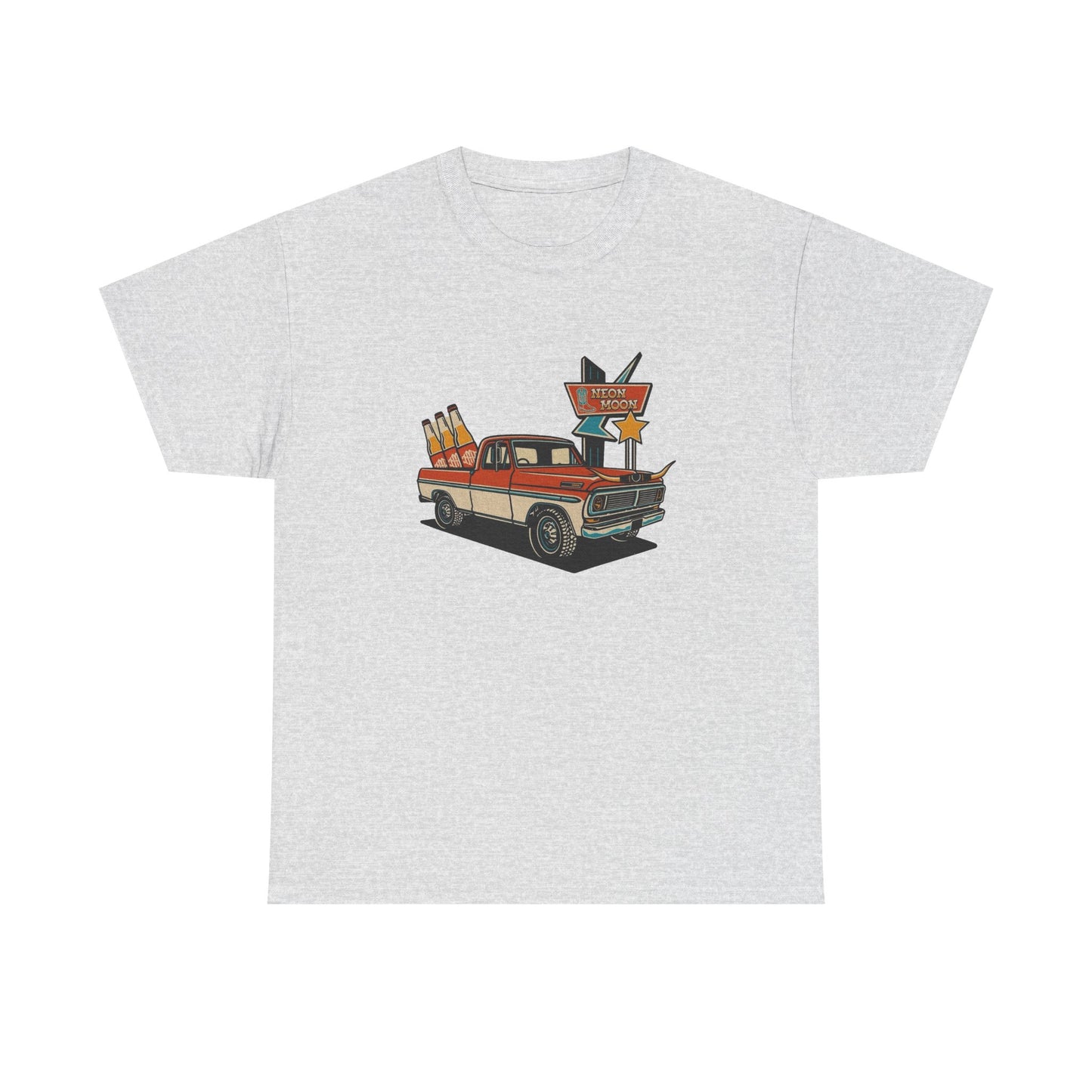 Neon Moon Country Graphic T Shirt NEW Unisex Heavy Cotton Tee