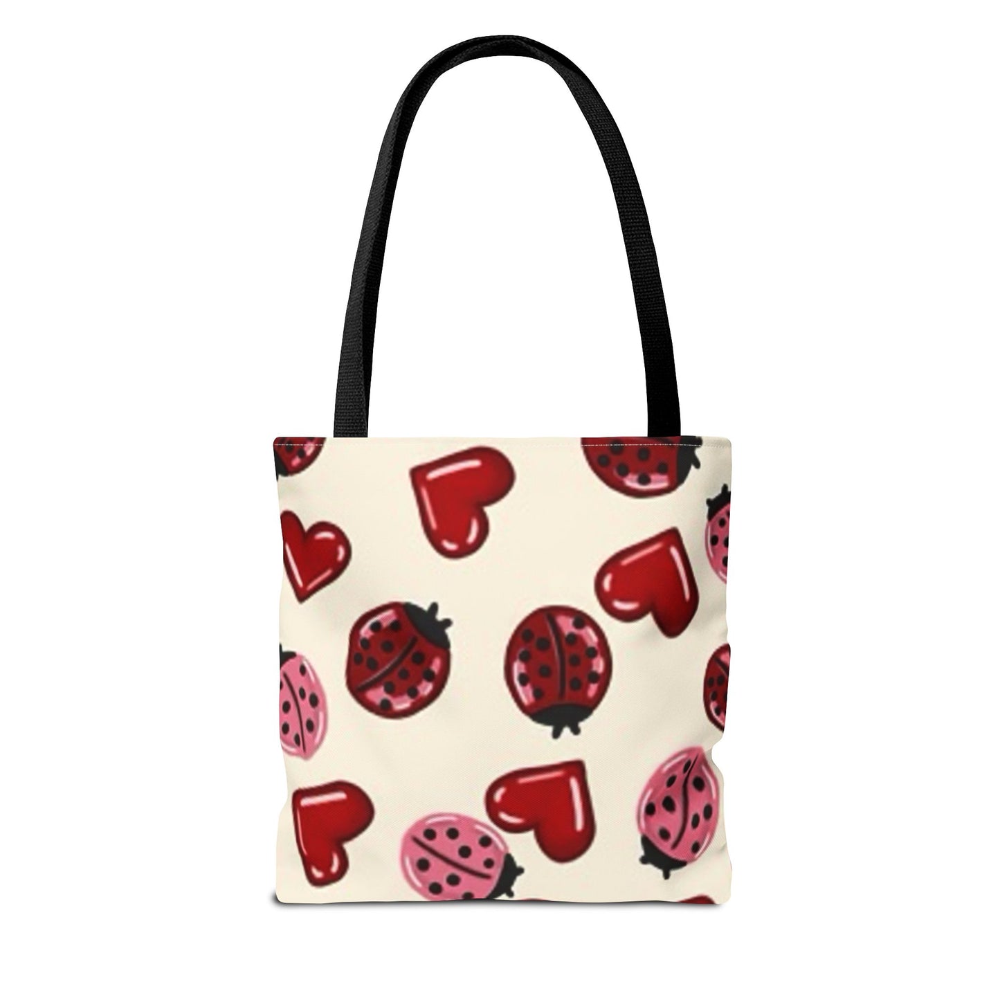 Ladybug Hearts All Over Print BRAND NEW Purse - Pocketbook - Travel Tote Bag