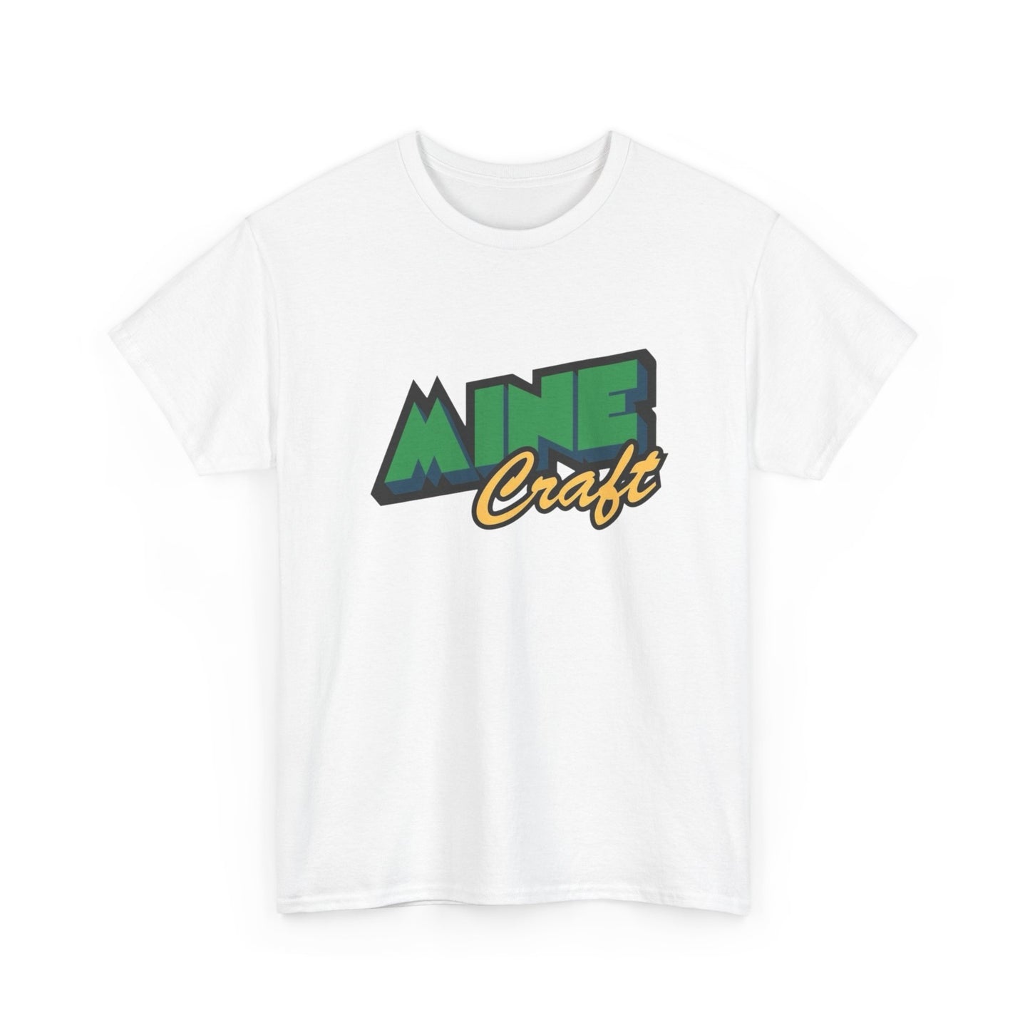 Mine Craft Graphic T Shirt NEW ADULT Tee Cotton
