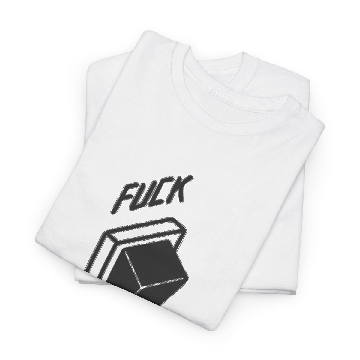 F*** Off Coffin Graphic T-Shirt Men's Tee Funny Retro Sarcasm