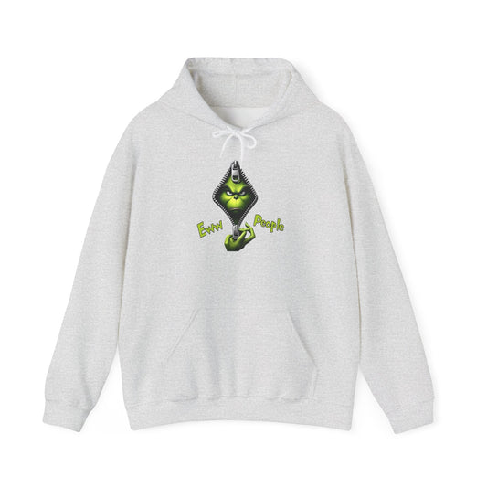 The Grinch Funny Christmas Graphic Hoodie Unisex Heavy Blend™ Hooded Sweatshirt