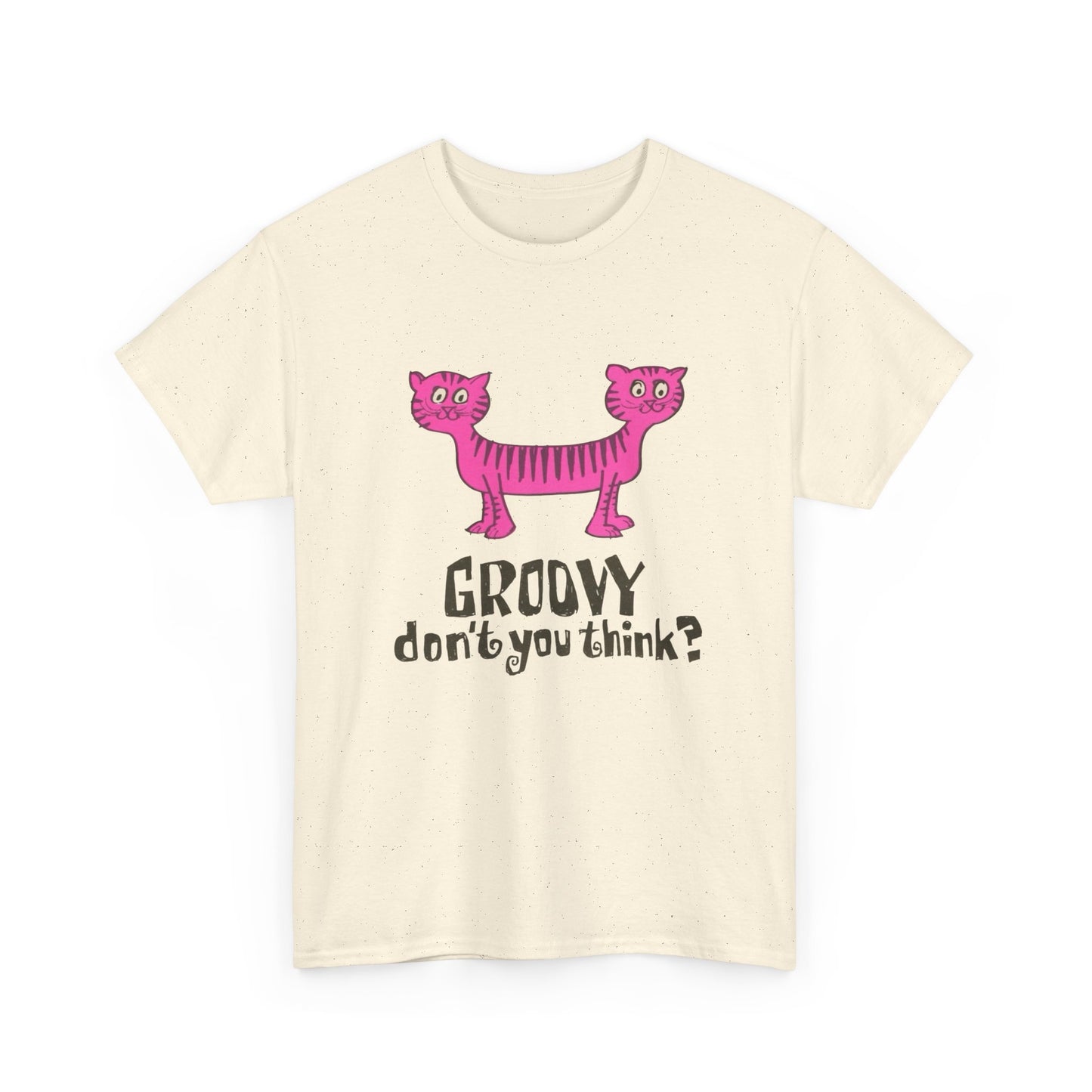 Groovy Don't You Think Retro Graphic T Shirt NEW Adult Tee