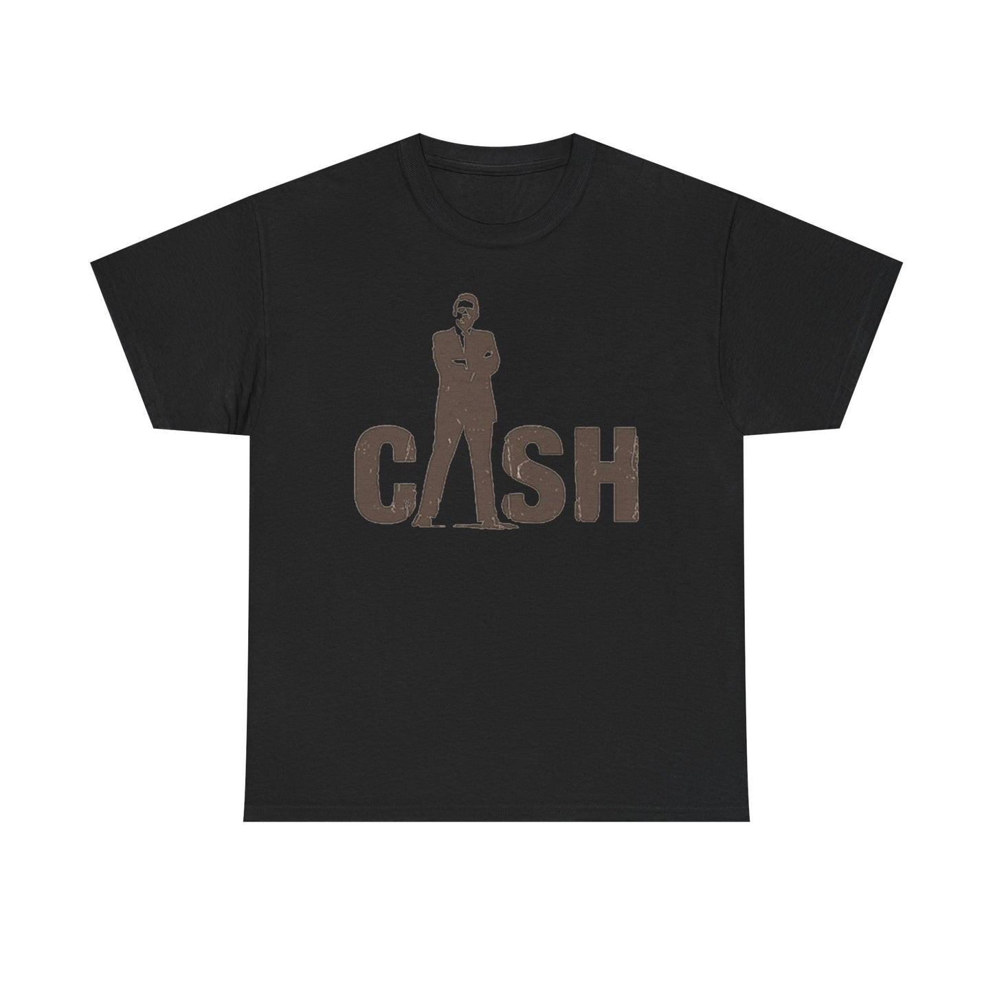 Johnny Cash Graphic T Shirt Vintage Poster Country Unisex Heavy Cotton Tee