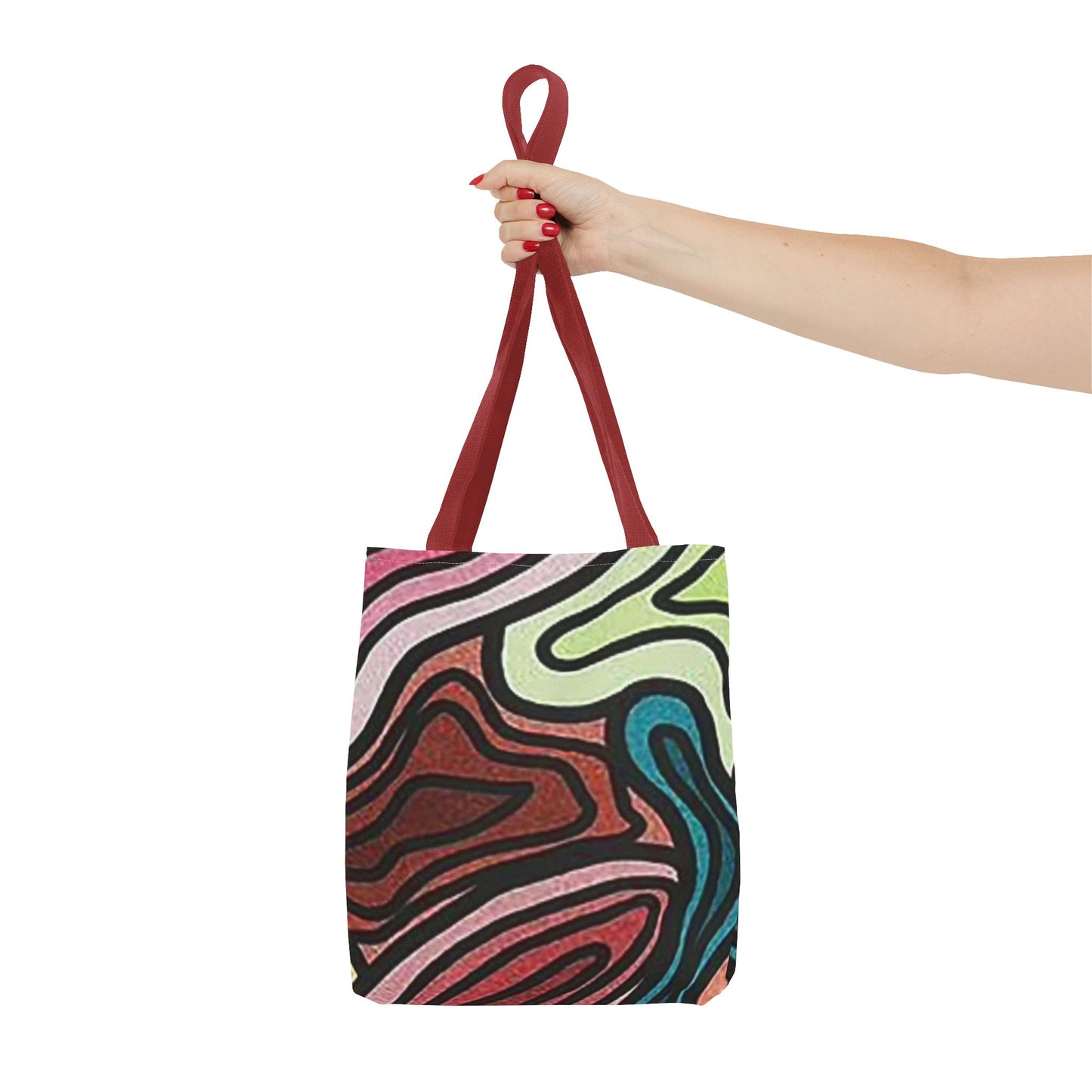 70s Multi Color BRAND NEW MODERN Tote Bag (AOP)