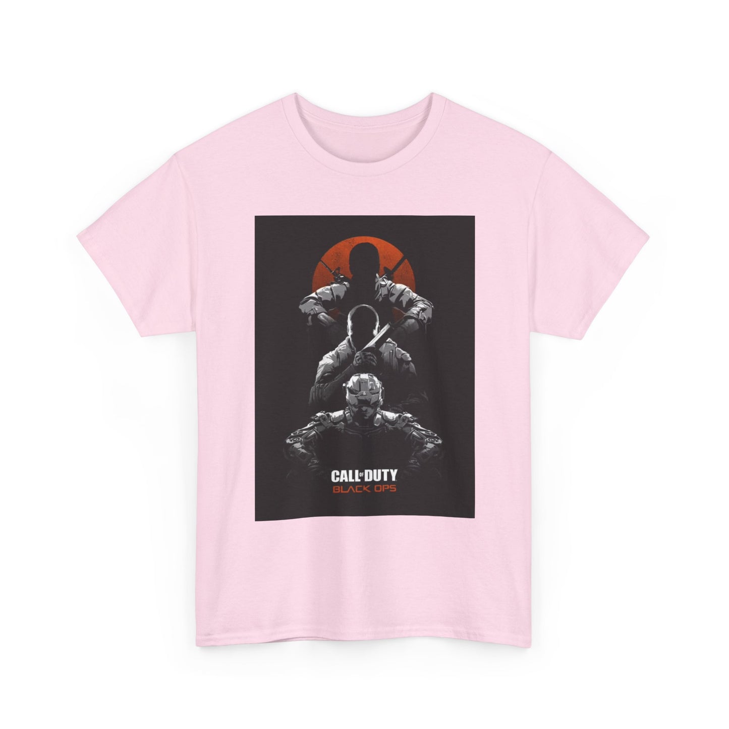 Call of Duty Black OPS Tshirt Retro gamer Xbox gaming Unisex Heavy Cotton Tee