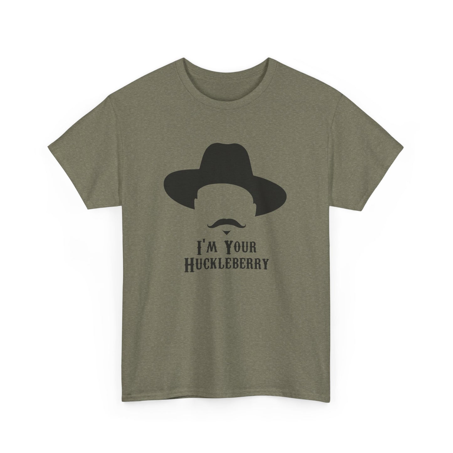 Doc Holiday Huckleberry Graphic T Shirt New Adult Tee Vintage