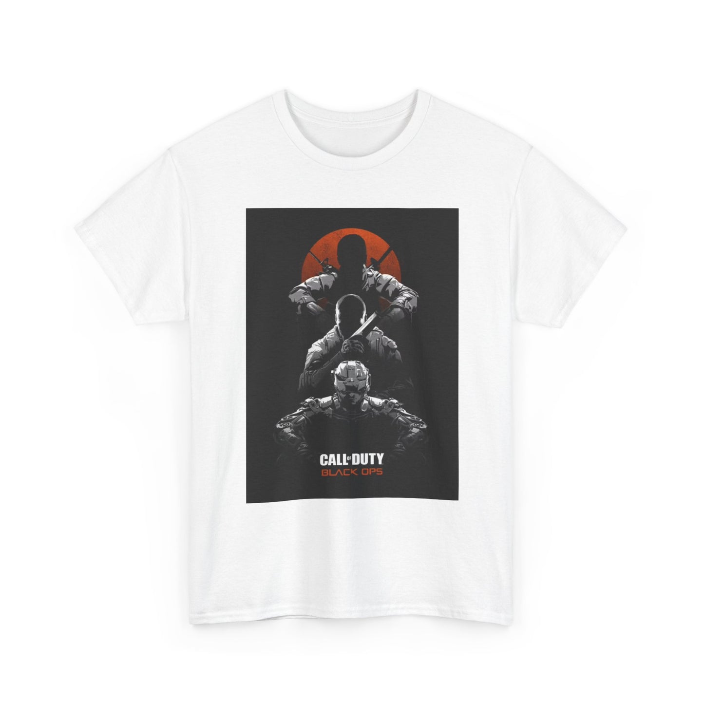 Call of Duty Black OPS Tshirt Retro gamer Xbox gaming Unisex Heavy Cotton Tee