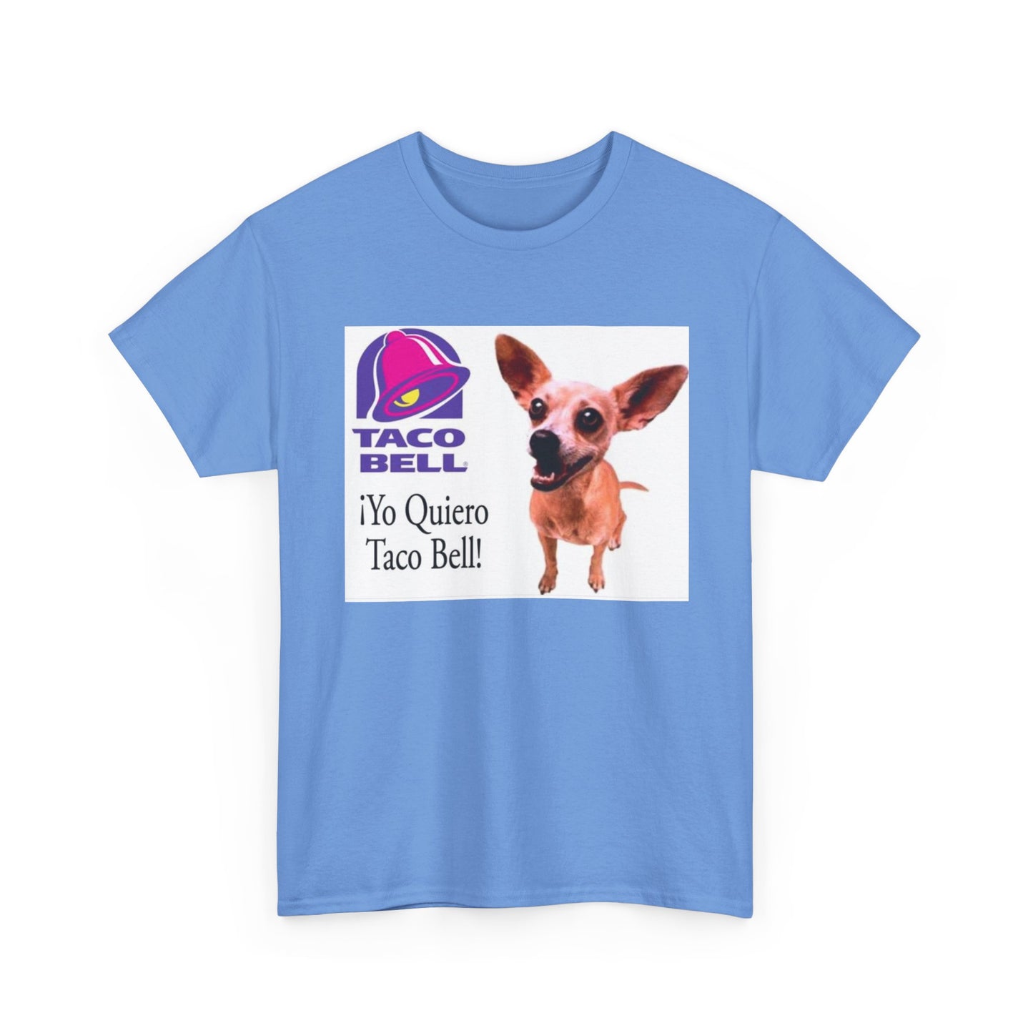Taco Bell Shirt Funny Retro Logo Mexican Dog 90s Nostalgia Unisex Heavy Cotton