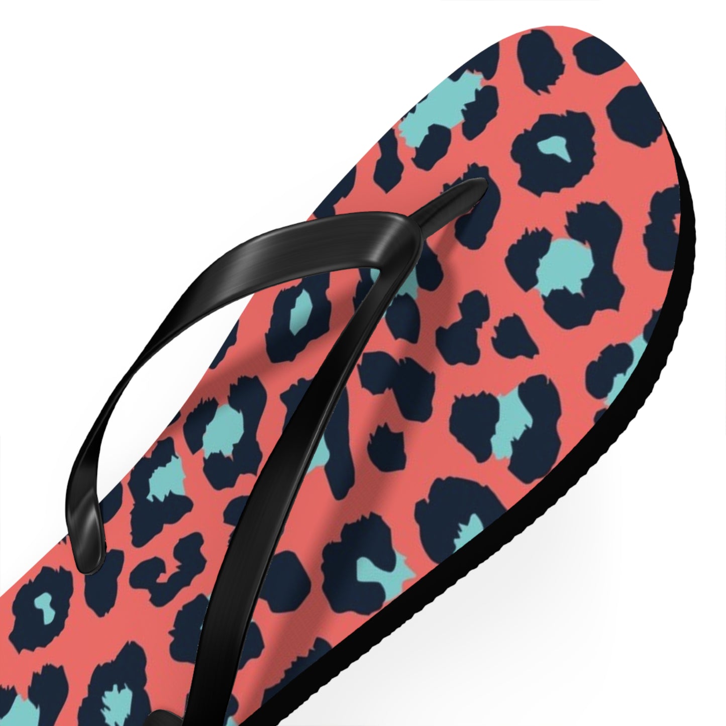 Cheetah Multi Color Beach Sandals, Slides for Summer, Flip Flops