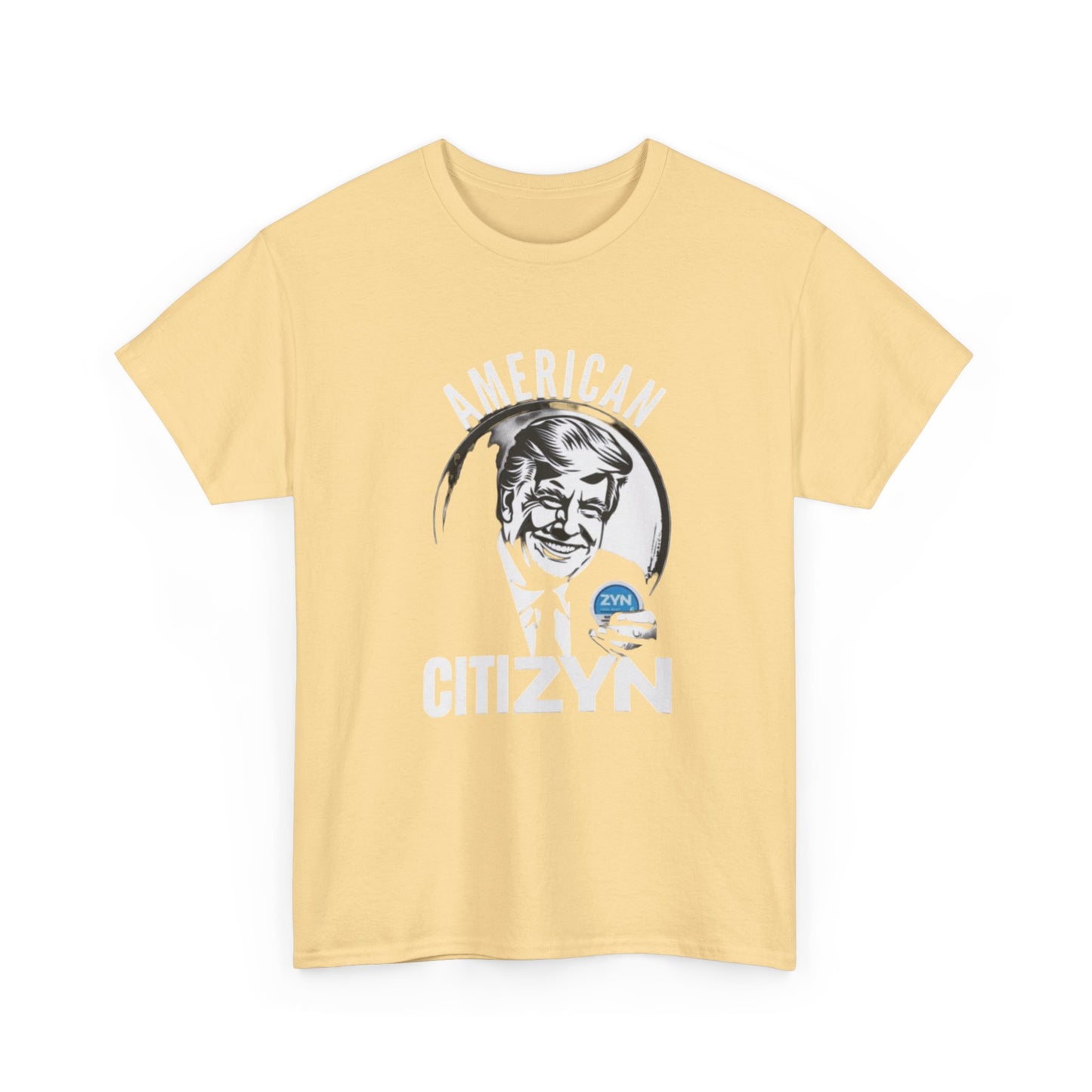 ZYN T-shirt funny Trump Shane Gillis Tucker Newport graphic Heavy Cotton Tee