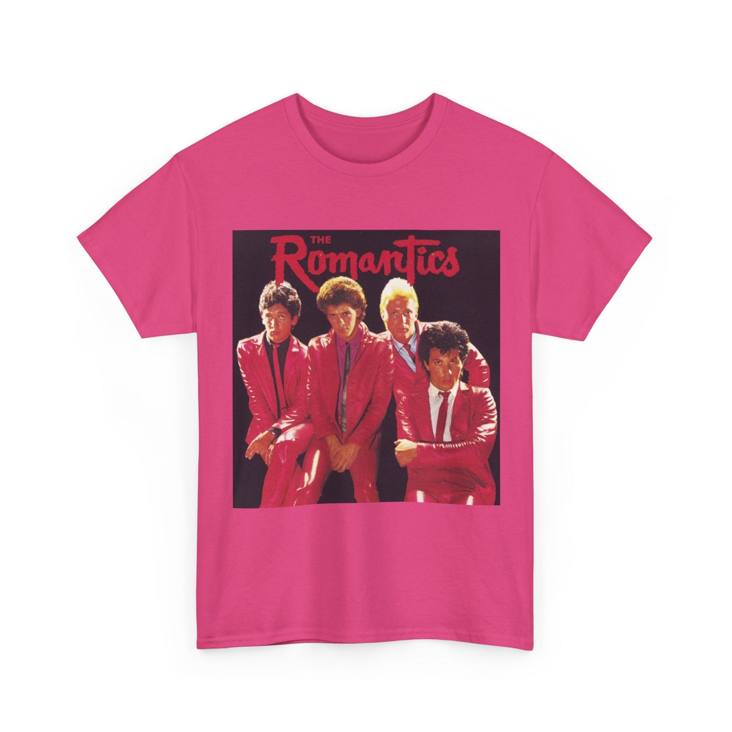 The Romantics Tshirt Vintage Band Poster Retro Unisex Heavy Cotton Tee
