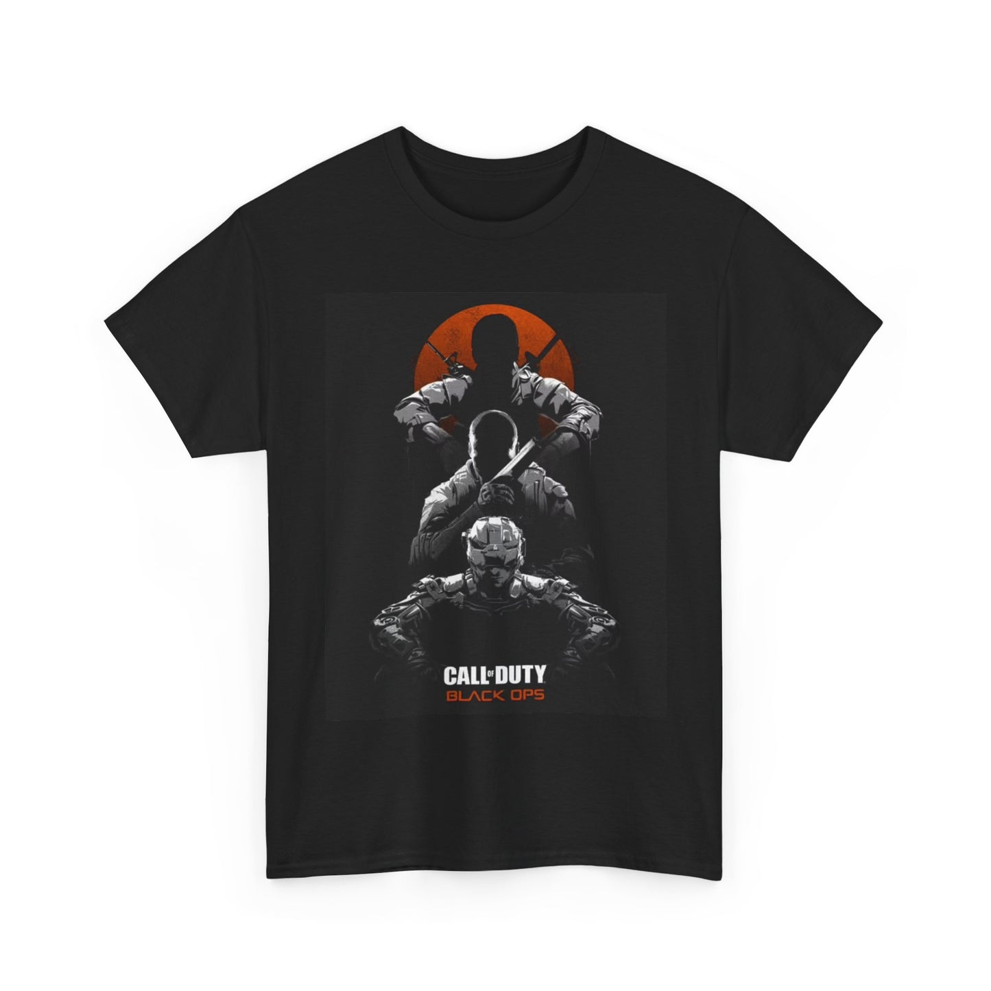 Call of Duty Black OPS Tshirt Retro gamer Xbox gaming Unisex Heavy Cotton Tee