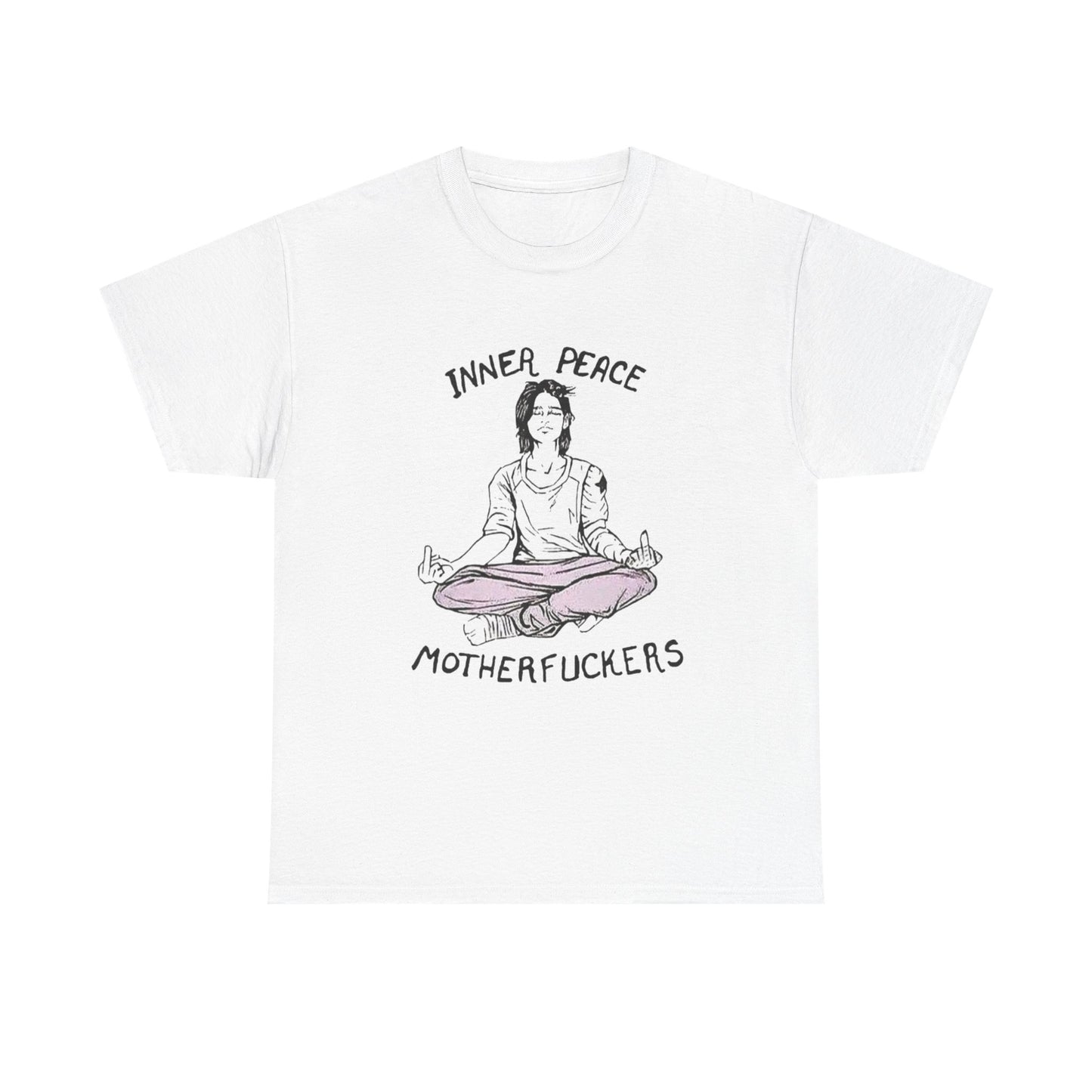 Inner Peace Graphic T Shirt NEW ADULT Heavy Cotton Tee