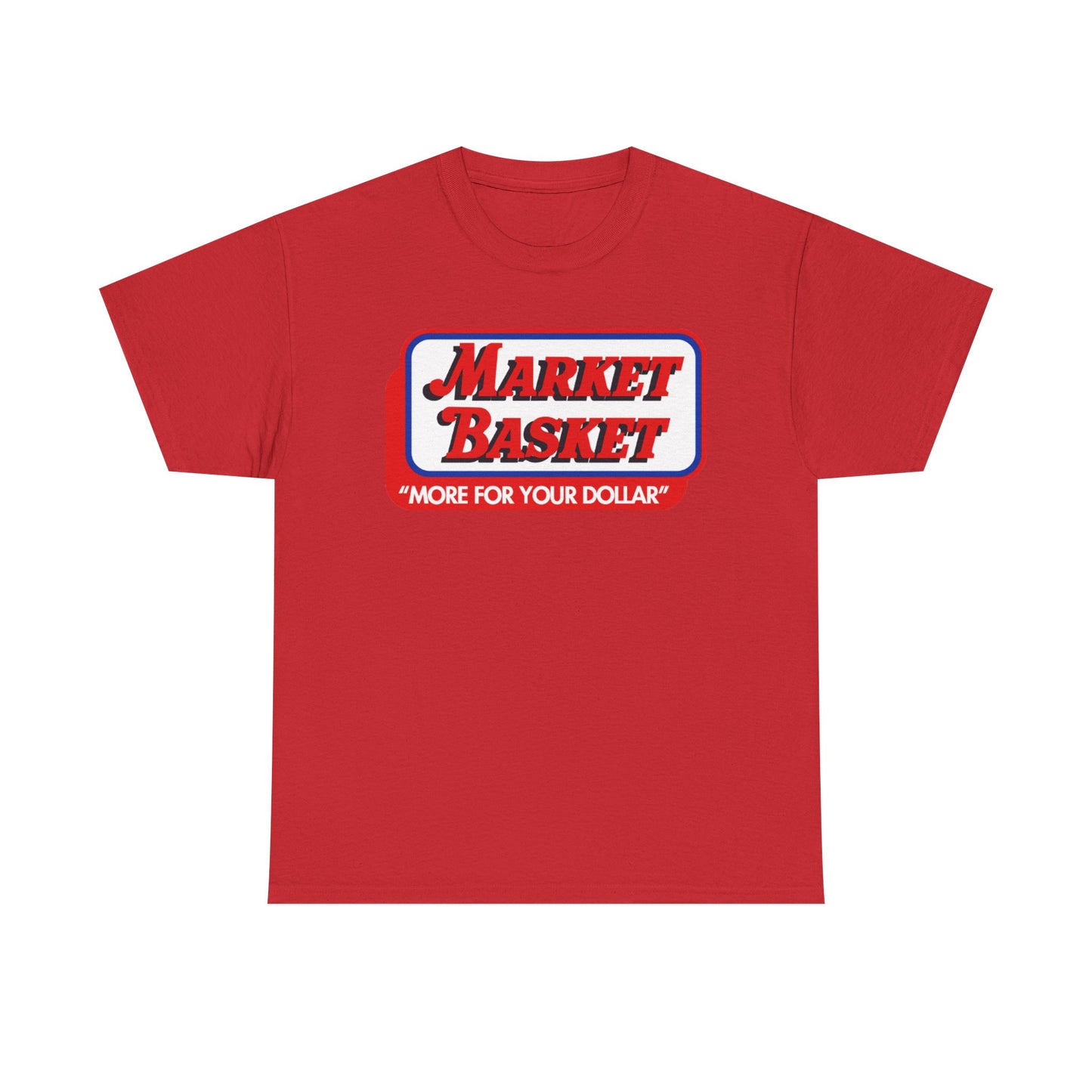 Boston vintage New England market basket patriots Heavy Cotton Tee