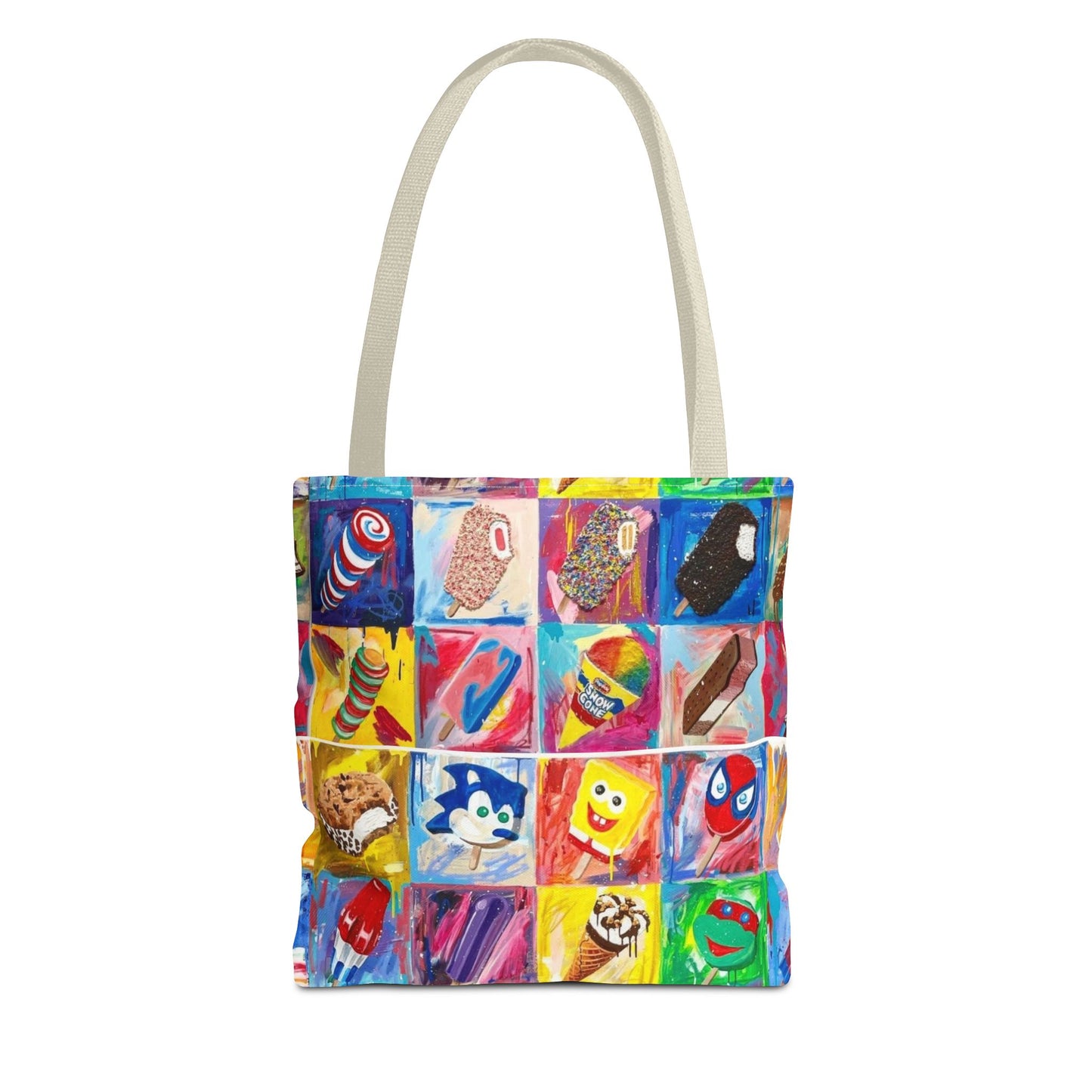 Ice Cream Retro BRAND NEW Modern Purse - Pocketbook - Travel Tote Bag (AOP)