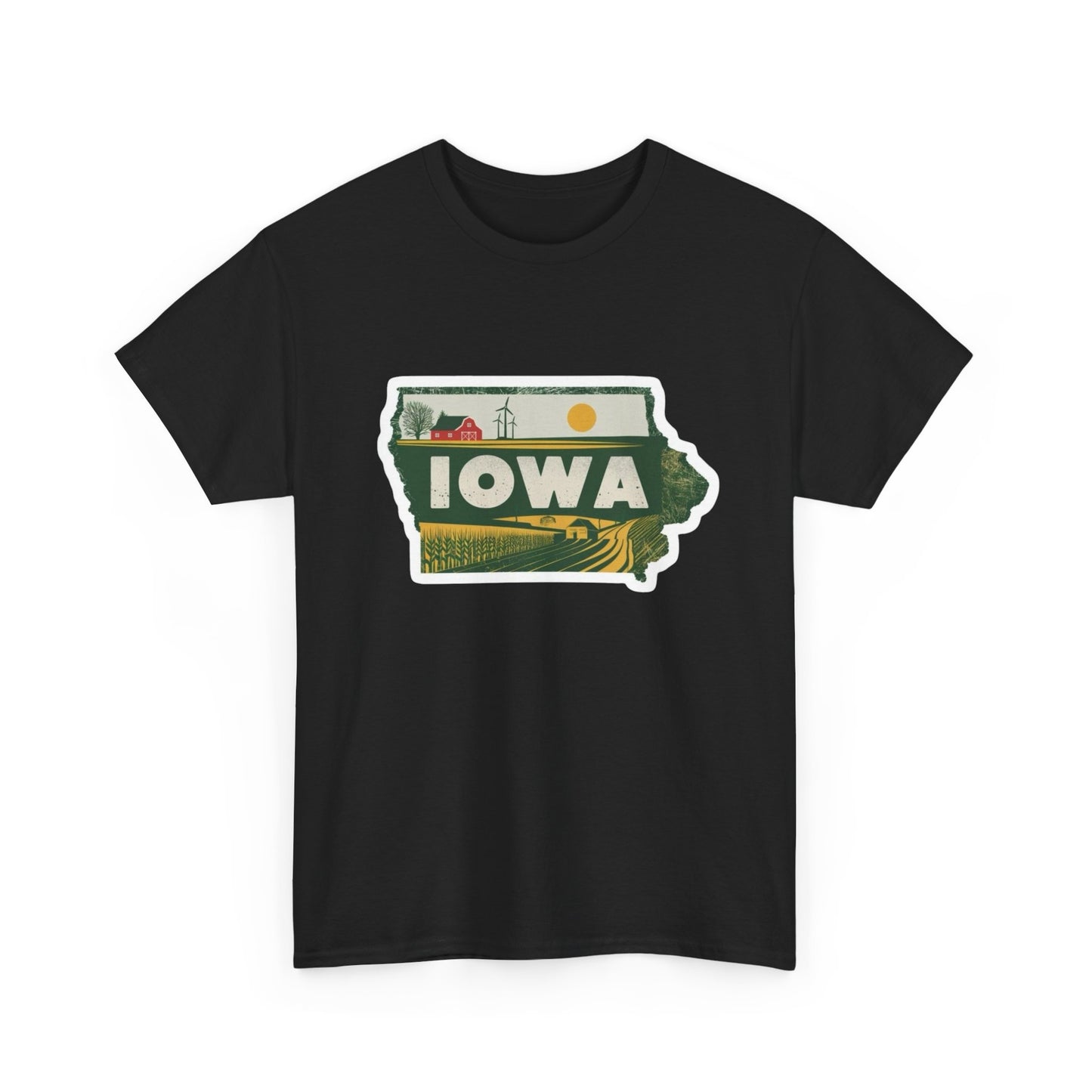 Iowa Farming Graphic T Shirt NEW Adult Tee