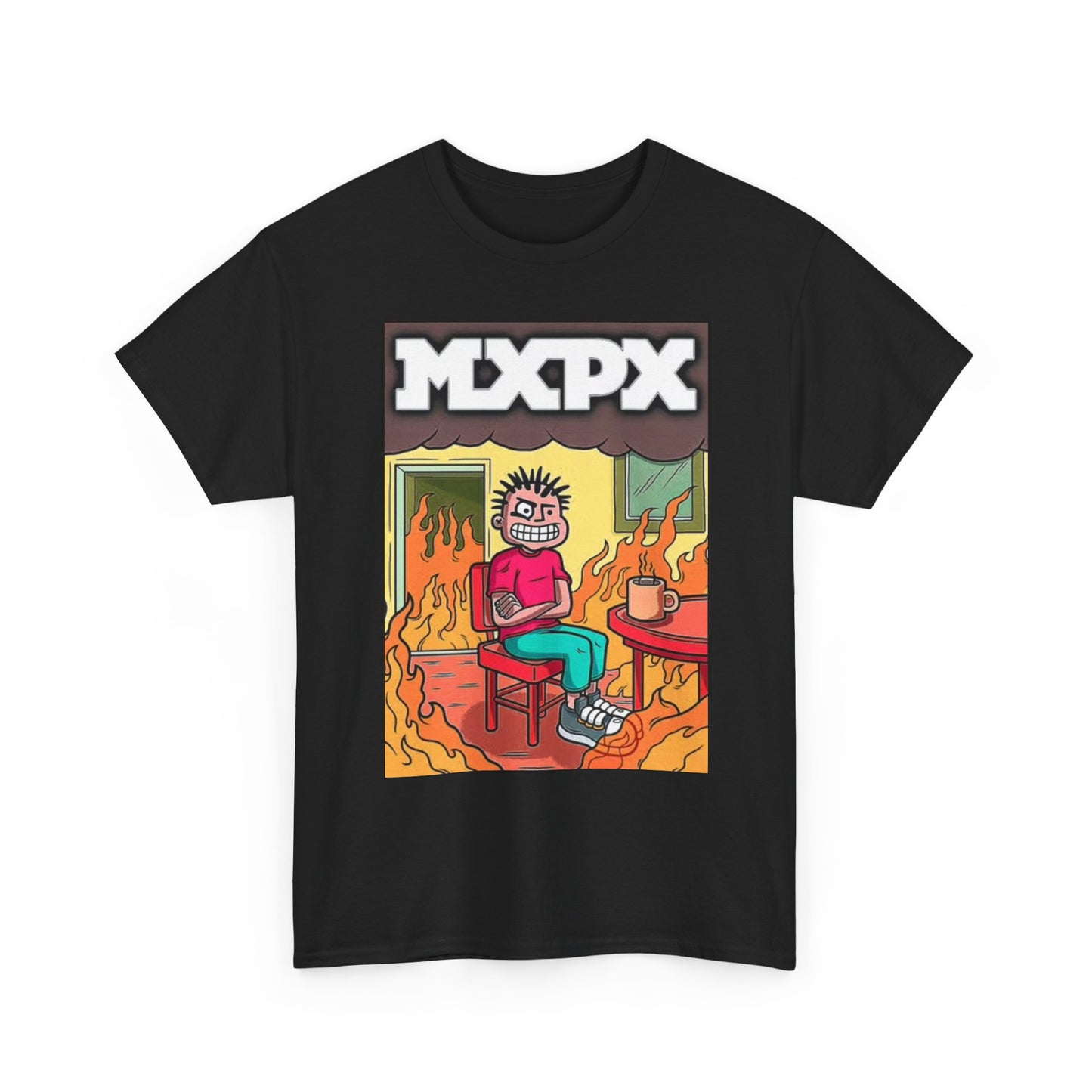 MXPX Graphic T Shirt ART Poster band Merch Unisex Heavy Cotton Tee