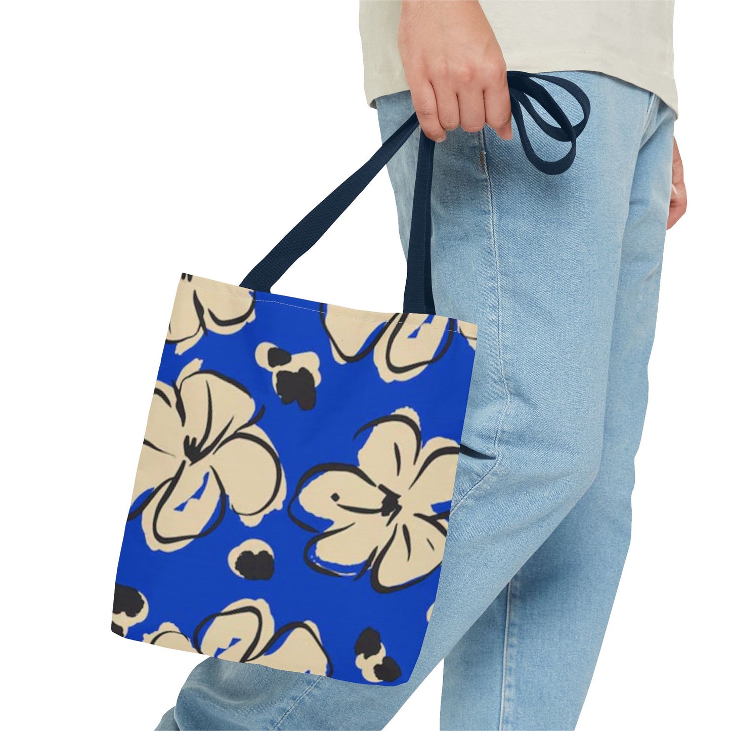 Caribbean Flowers All Over Print BRAND NEW Purse - Pocketbook - Travel Tote Bag