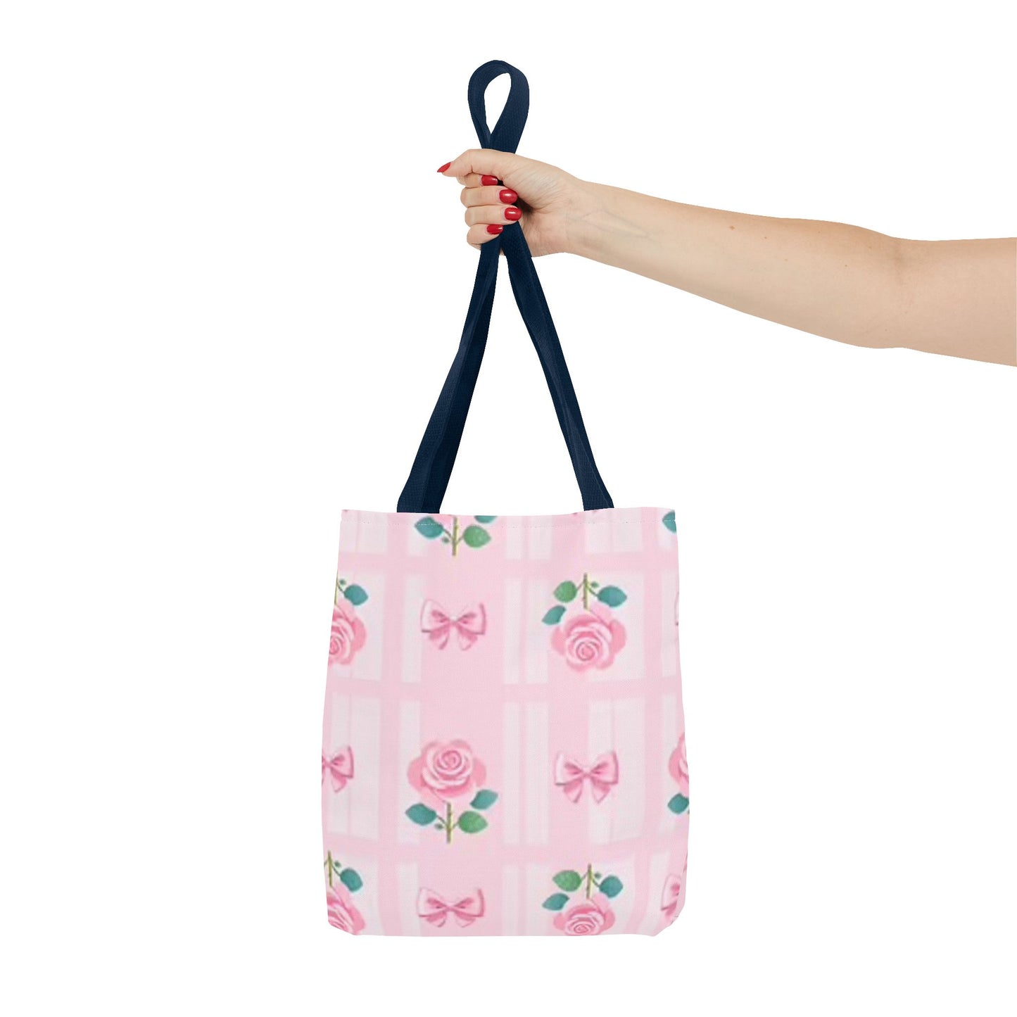 Pink Roses And Bows CUTE BRAND NEW Tote Bag (AOP)