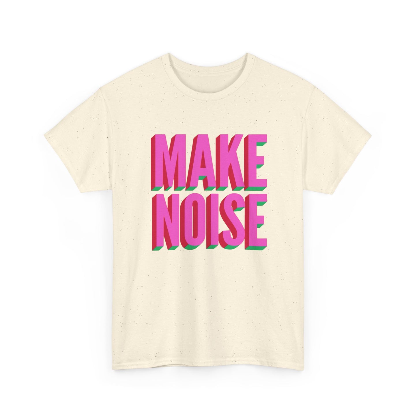 Make Noise Graphic T Shirt Unisex Cotton Tee - New Gift - Tee
