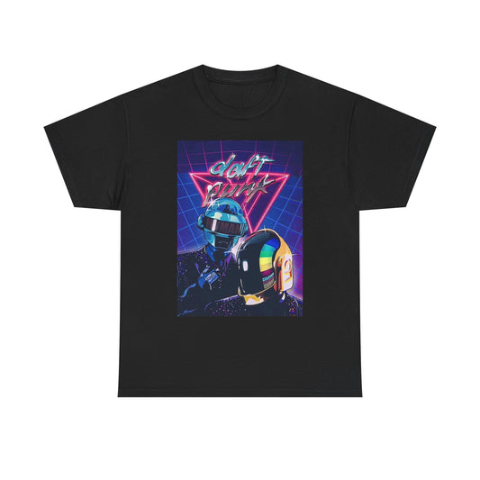 Daft Punk Graphic T Shirt Retro EDM Unisex Heavy Cotton Tee
