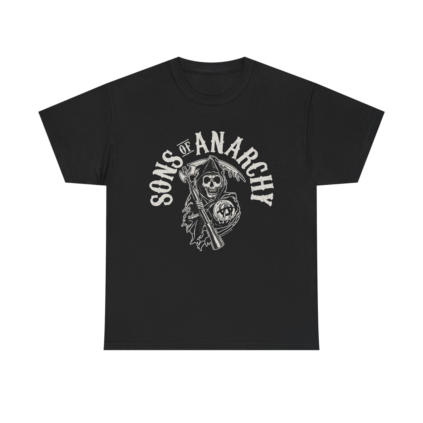 Sons Of Anarchy Graphic T Shirt ADULT Unisex Heavy Cotton Tee