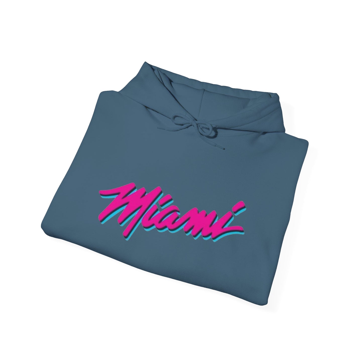 Miami Nights Graphic Hoodie Heavy Blend™ NEW Sweatshirt