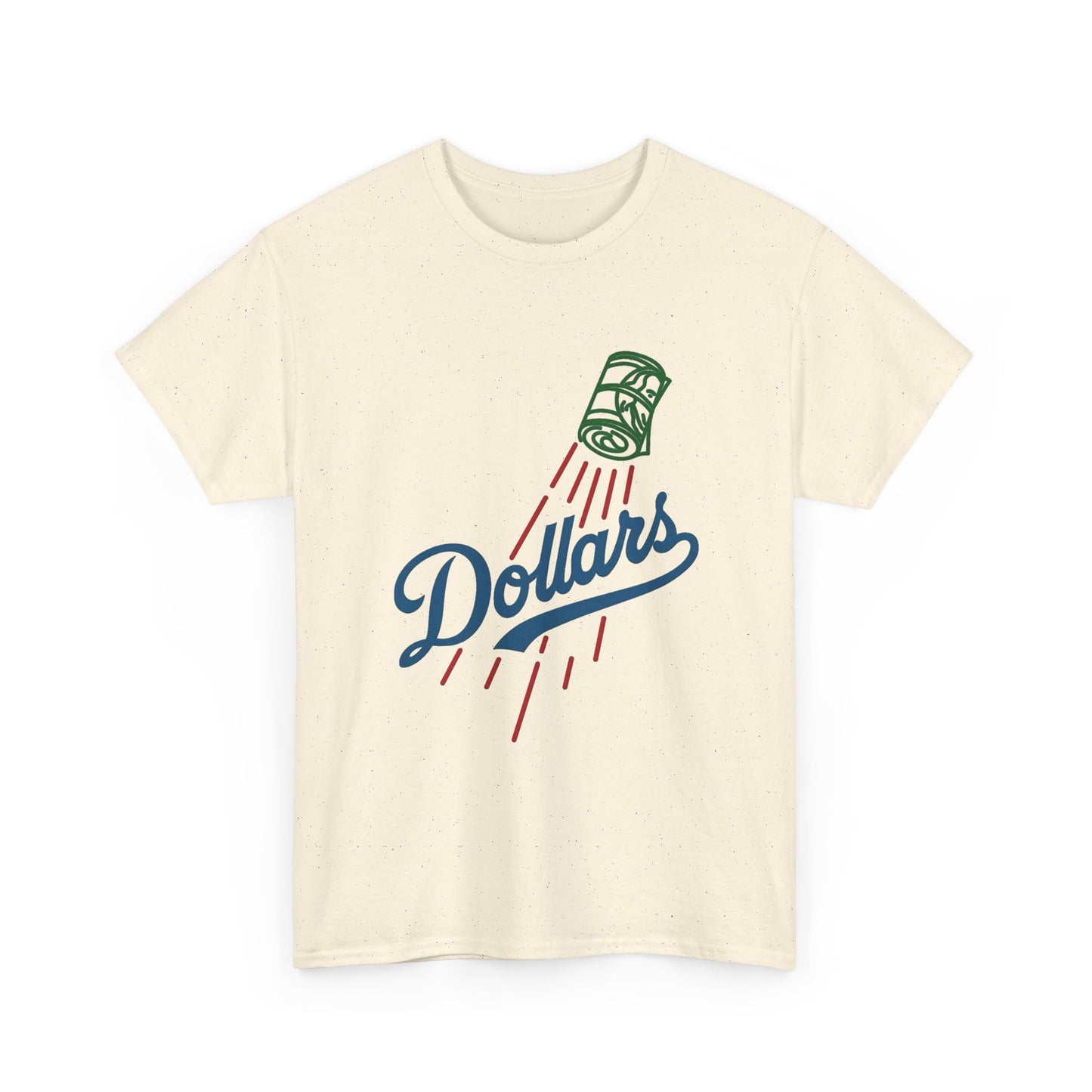 Dollars Baseball LA Cali Graphic T Shirt NEW Vintage Unisex Heavy Cotton Tee