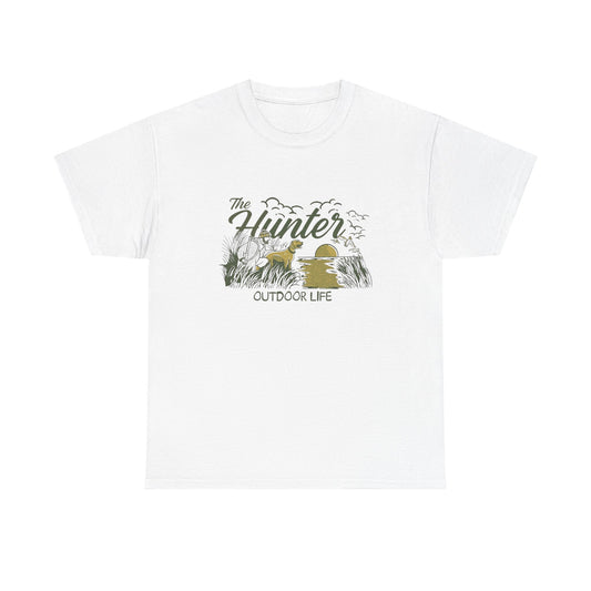 The Hunter Outdoor Club Graphic T Shirt Unisex Heavy Cotton Tee