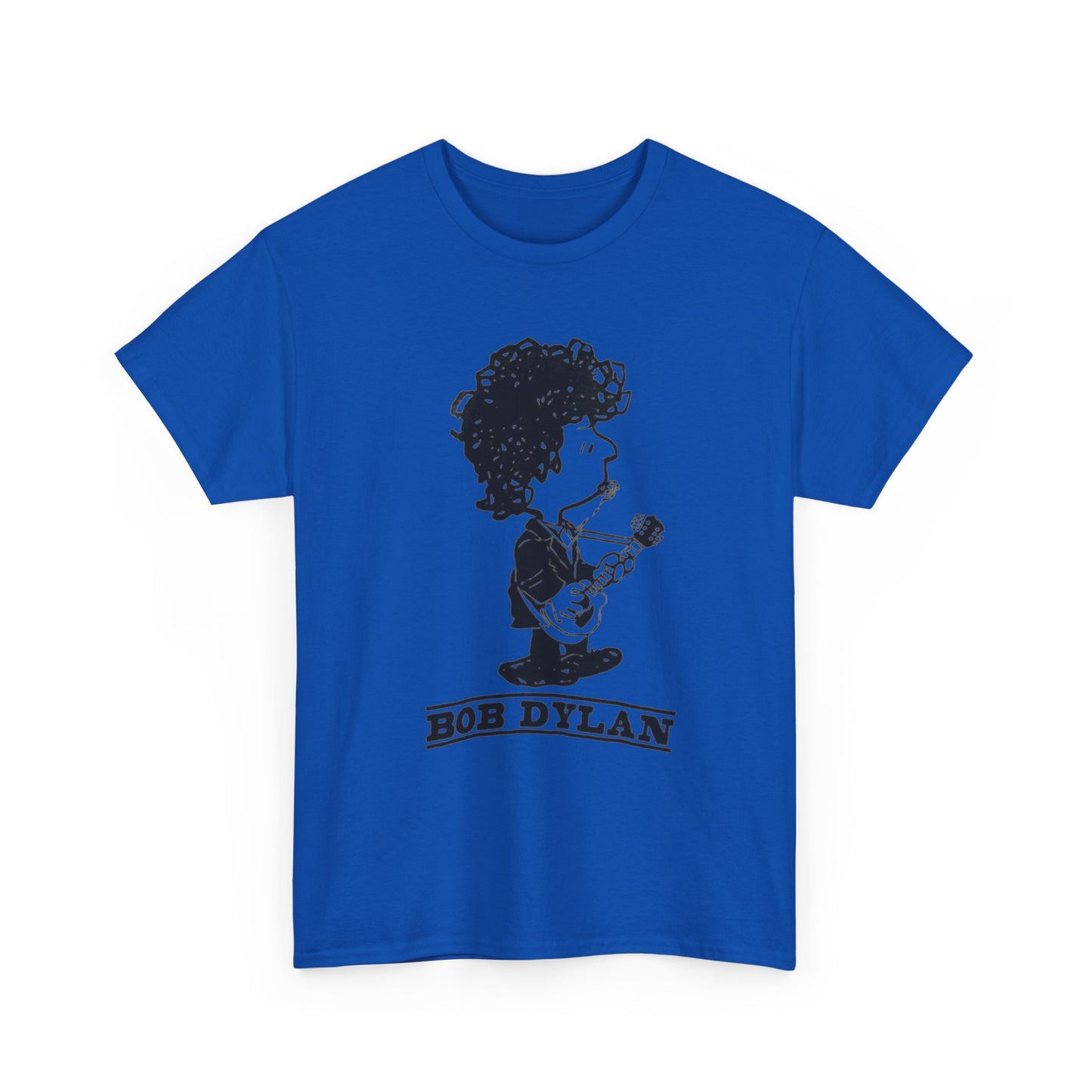 Bob Dylan Graphic T Shirt Vintage Rock Blue Grass Retro Unisex Heavy Cotton Tee