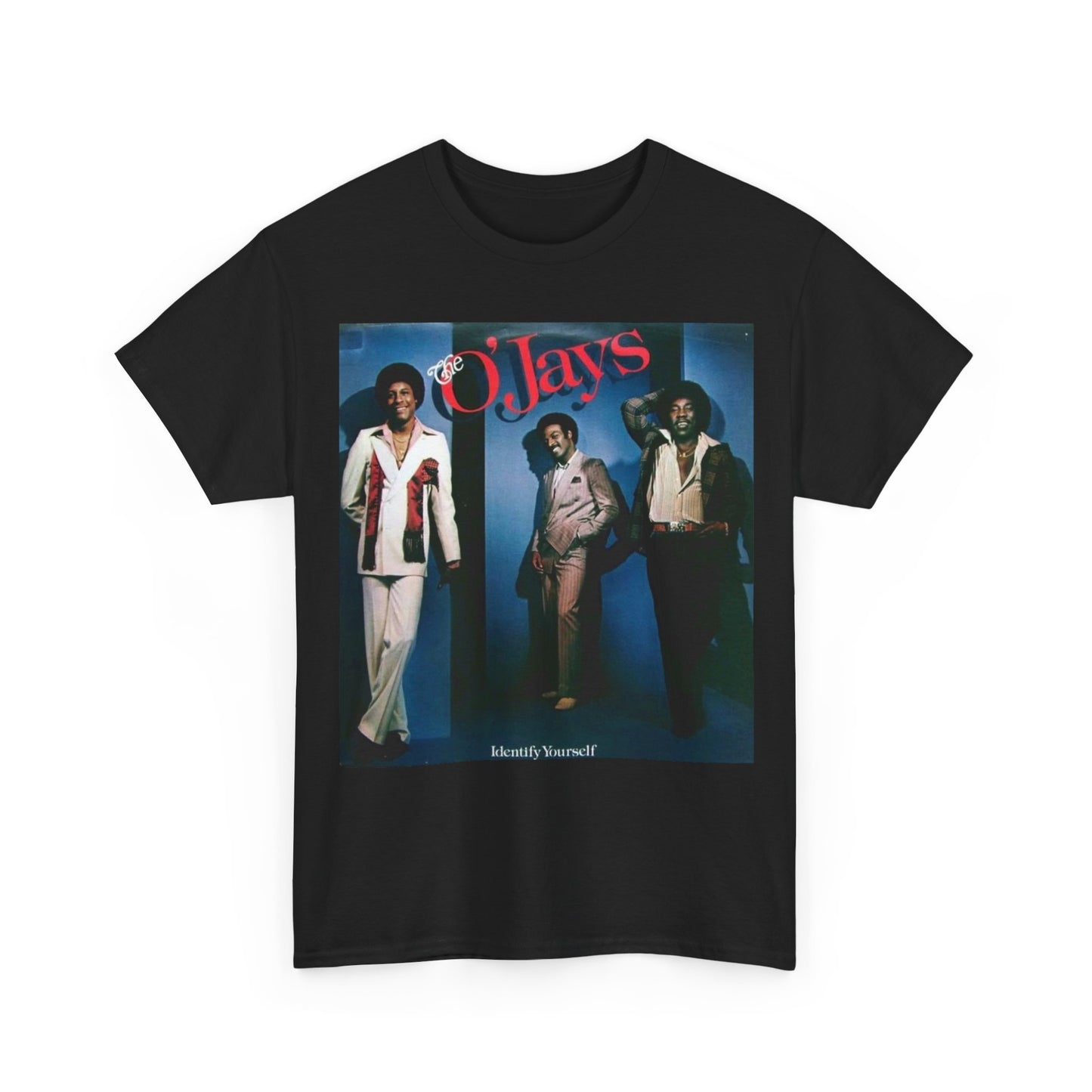 The O'jays Tshirt Vintage Album Art Poster retro Unisex Heavy Cotton Tee