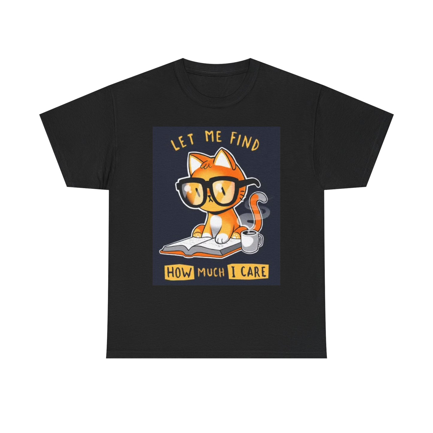 Curious Funny Cat Shirt Cute Kitten Sarcastic Jokes Unisex Heavy Cotton Tee