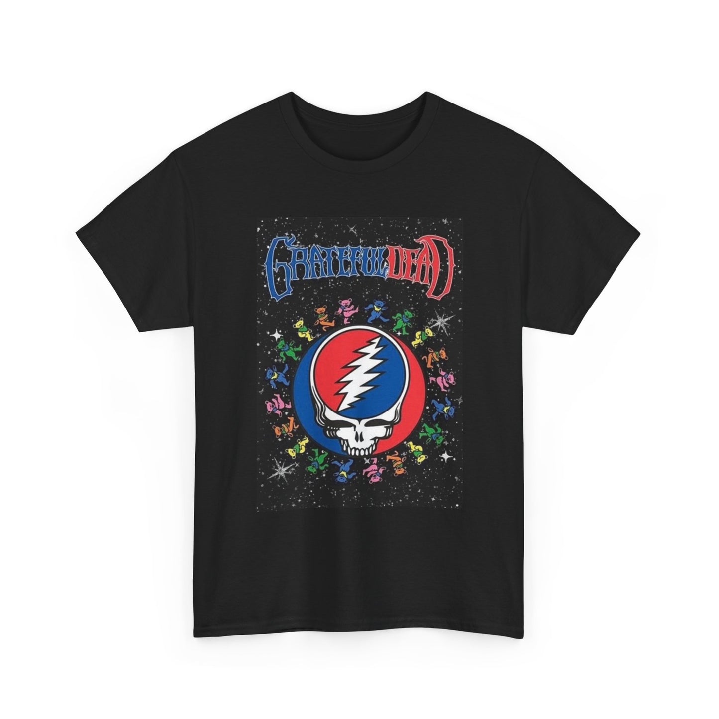 Grateful Dead Tshirt Vintage Poster Jerry Garcia The Dead Unisex Heavy Cotton 5