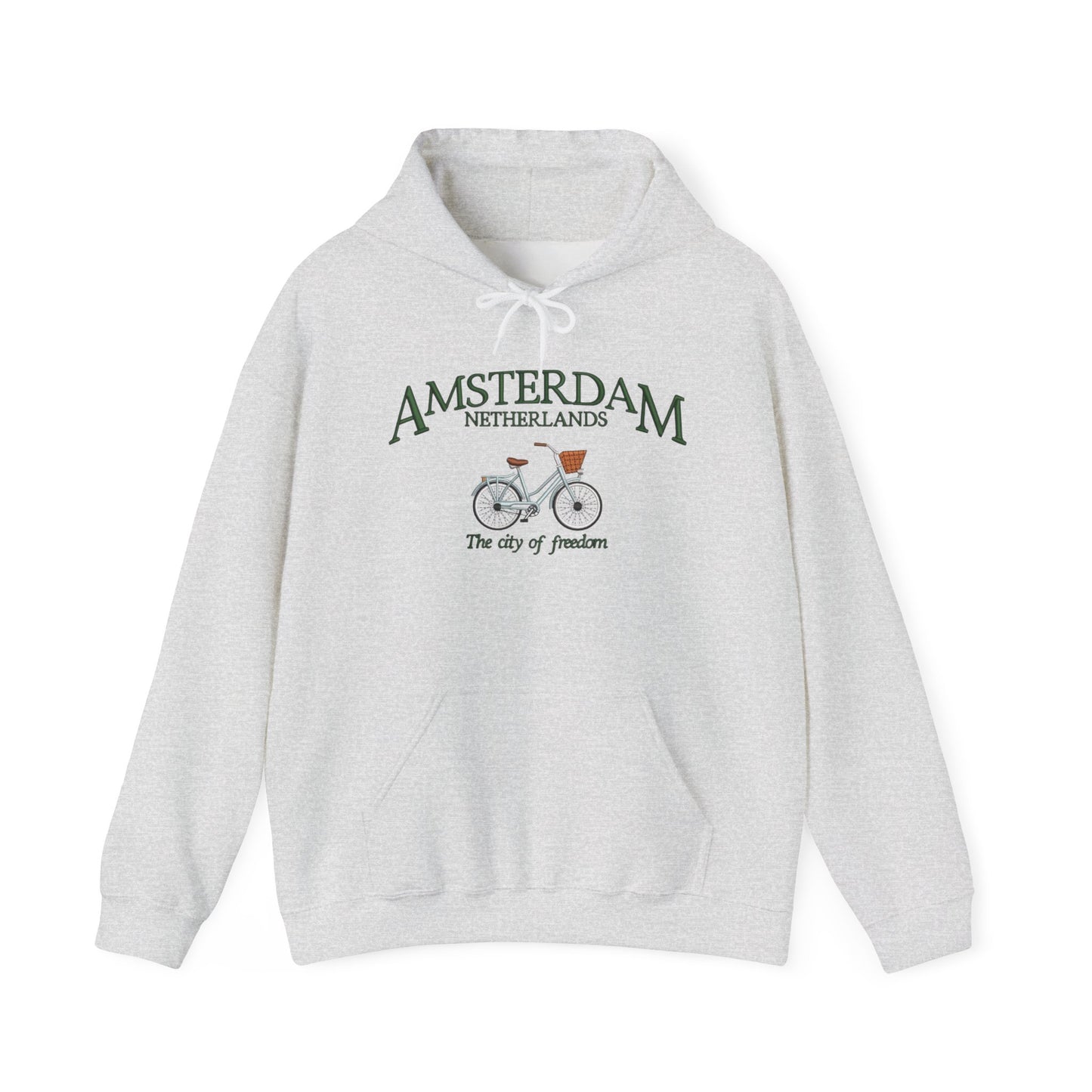 Amsterdam City Of Freedom Graphic Hoodie Heavy Blend Sweatshirt NEW