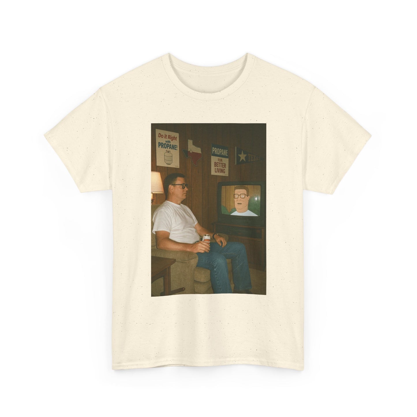 King Of The Hill Funny Graphic T Shirt Unisex Heavy Cotton Tee Gift New