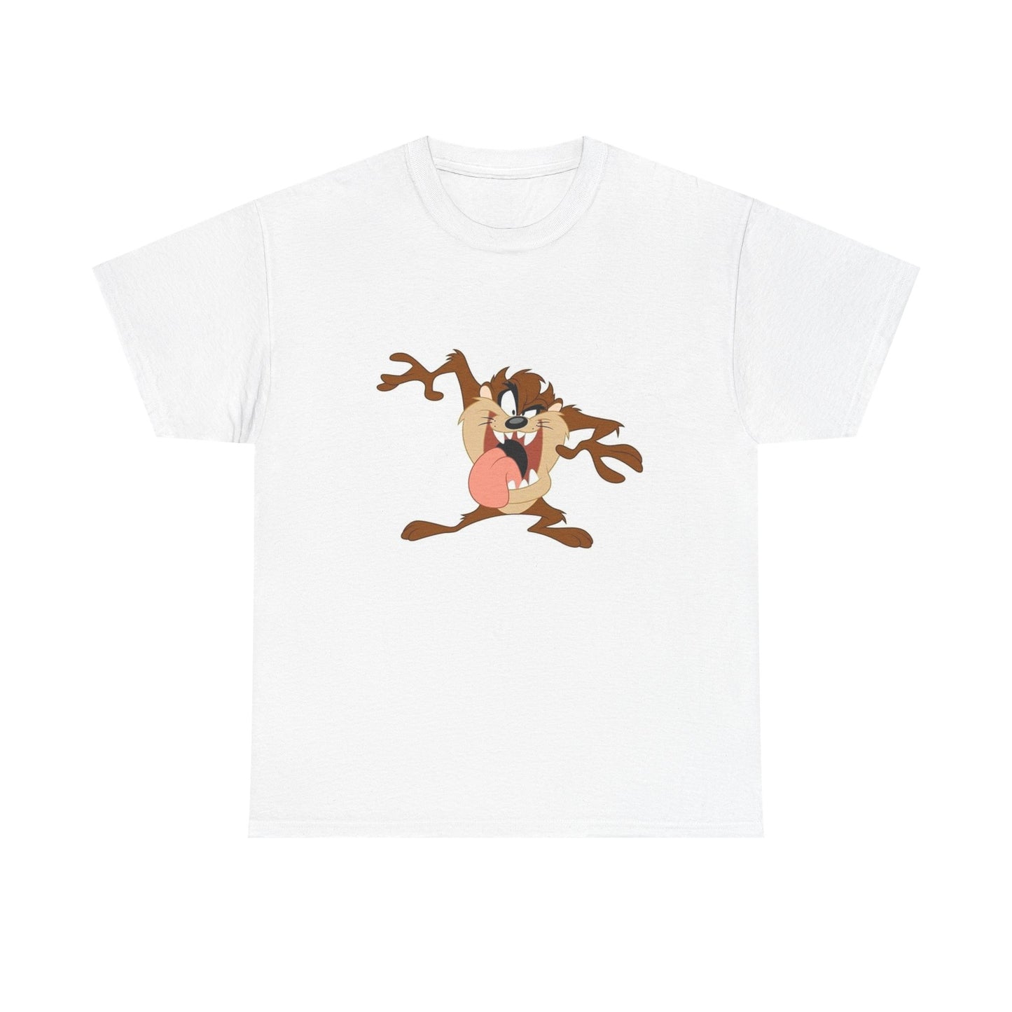 Tazmanian Devil Shirt Vintage Cartoon Graphic Retro Unisex Heavy Cotton Tee