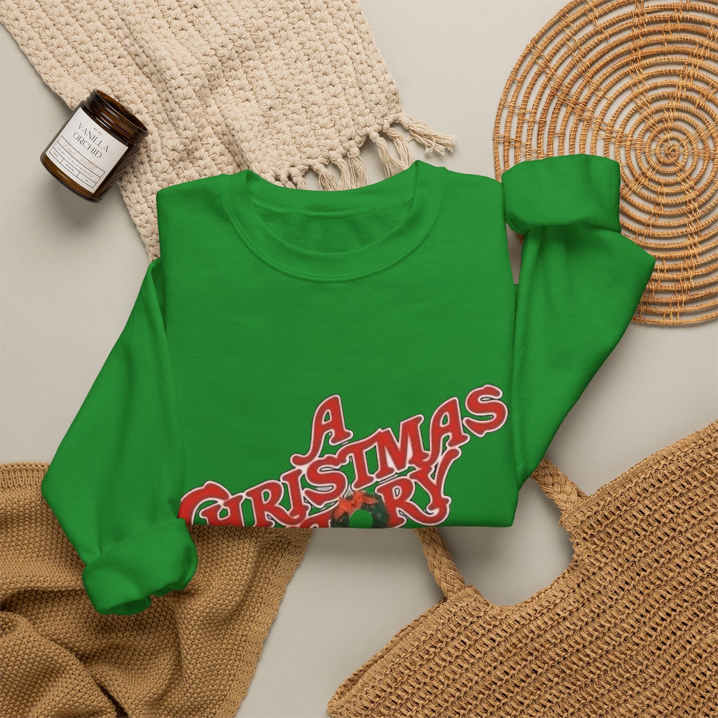 A Christmas Story Vintage Sweater NEW Unisex Heavy Blend™ Crewneck Sweatshirt