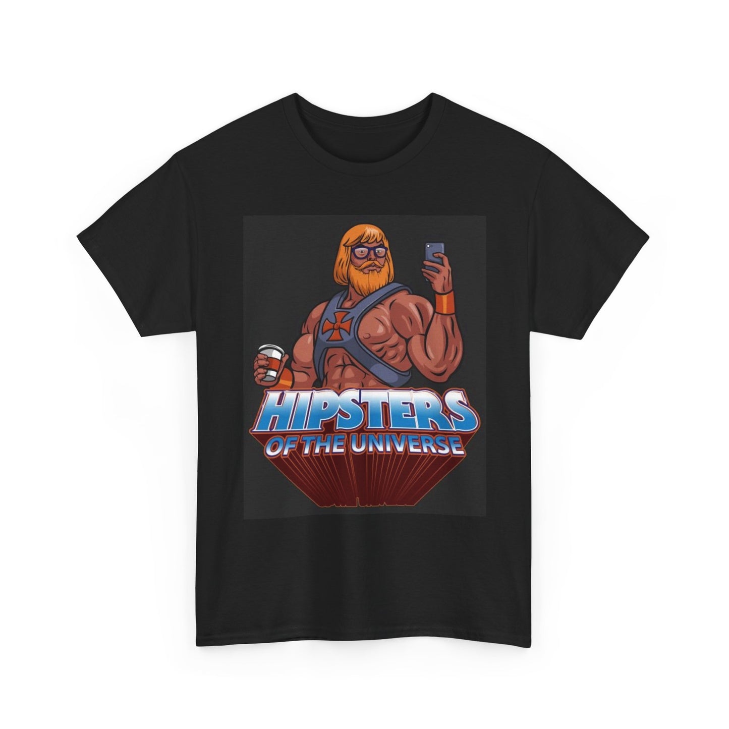 Hipsters Of The Universe Retro 80s Graphic T Shirt Cotton Tee Apparel New