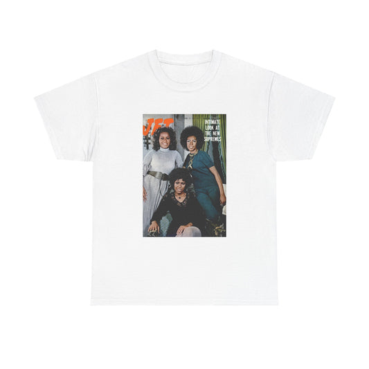 The Supremes Tshirt Vintage Diana Ross Retro Poster Unisex Heavy Cotton Tee