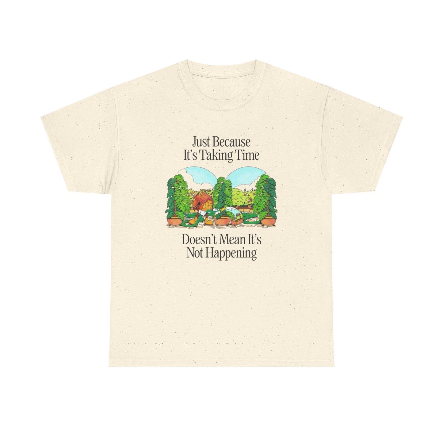 Motivation Its Happening Graphic T Shirt Unisex Heavy Cotton Tee Gift Vintage