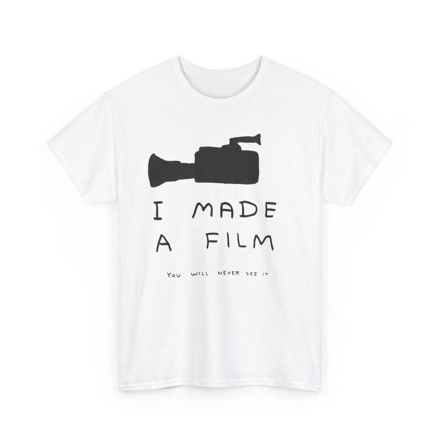 I Made A Film Funny T Shirt Graphic Unisex Heavy Cotton Tee NEW GIFT