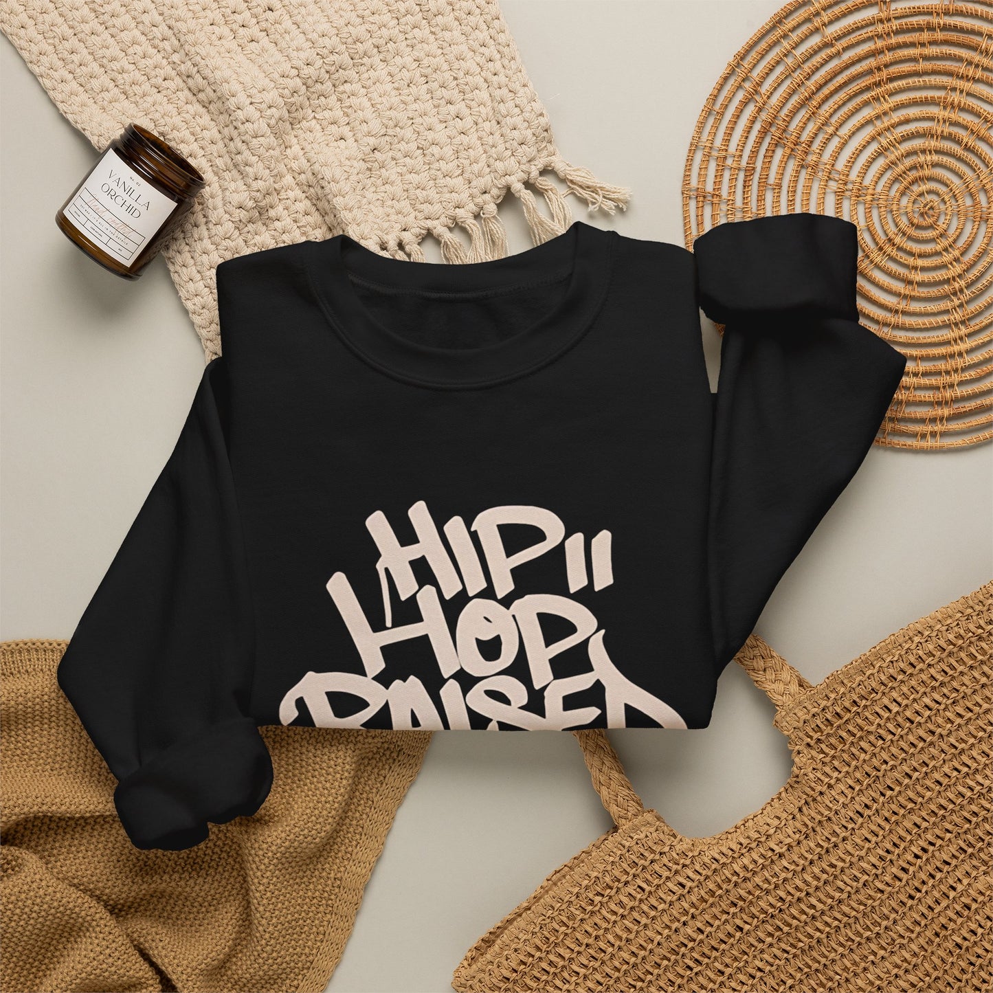 Hip Hop Raised Me Sweater NEW Unisex Heavy Blend™ Crewneck Sweatshirt