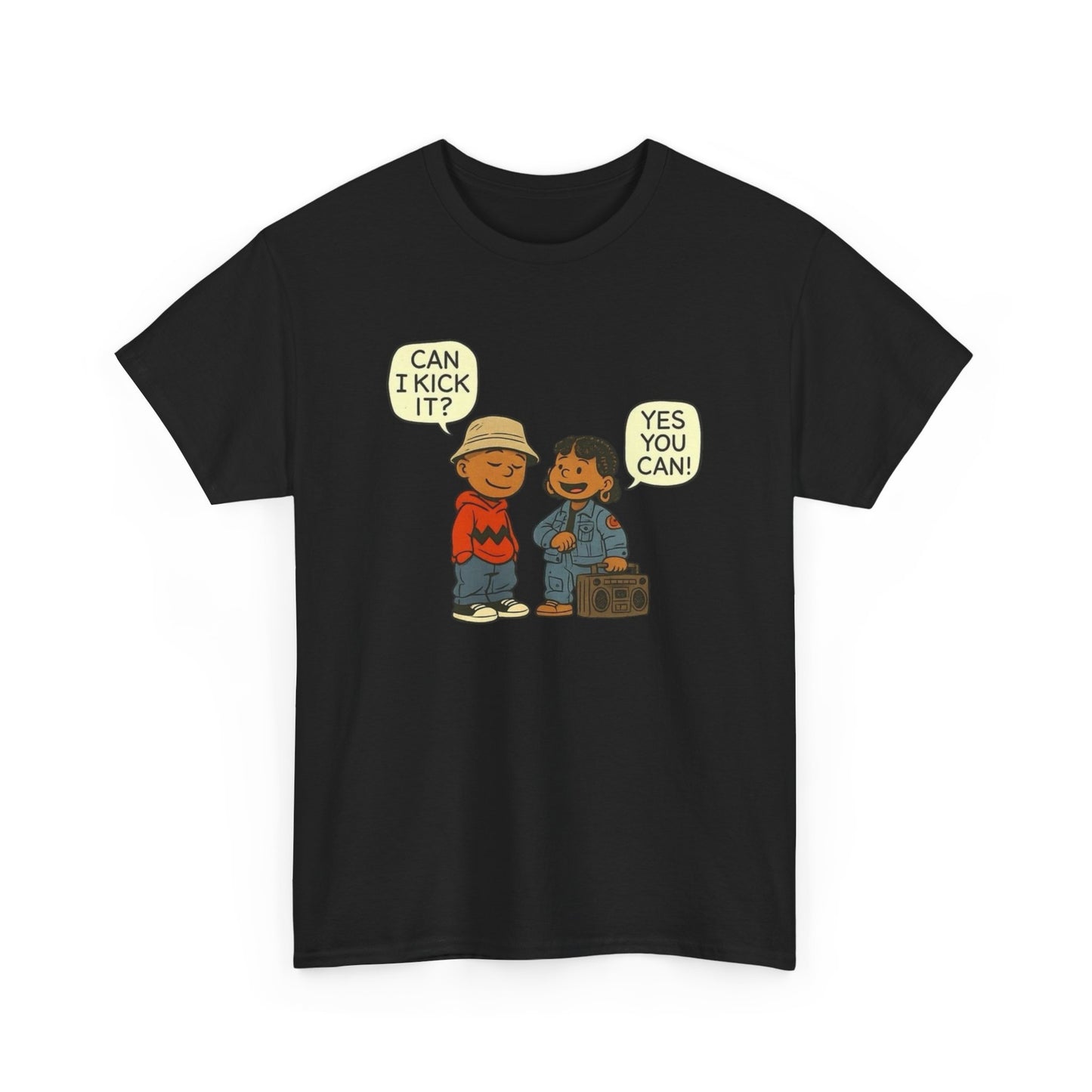 Can I Kick It Vintage Graphic T Shirt NEW ADULT Tee