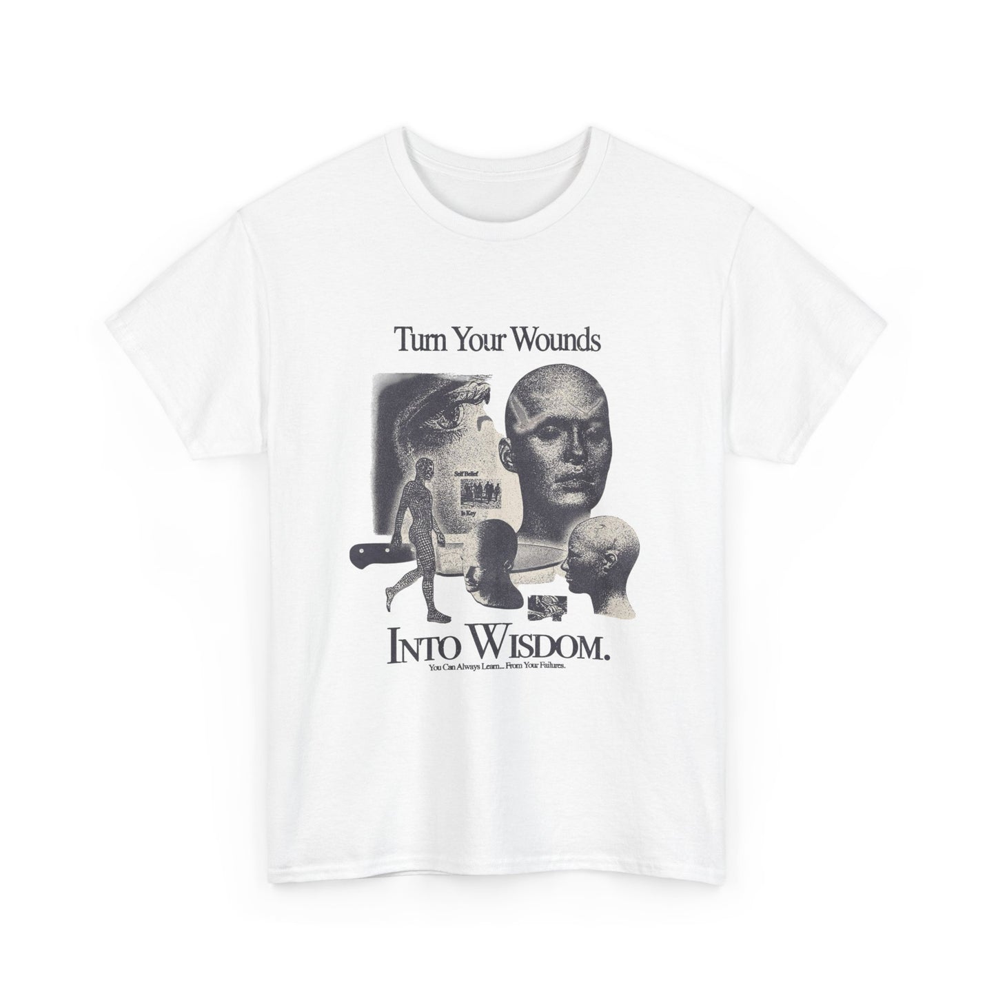 Turn Your Words Into Wisdom Graphic T Shirt Unisex Gift New AMERICAN VINTAGE