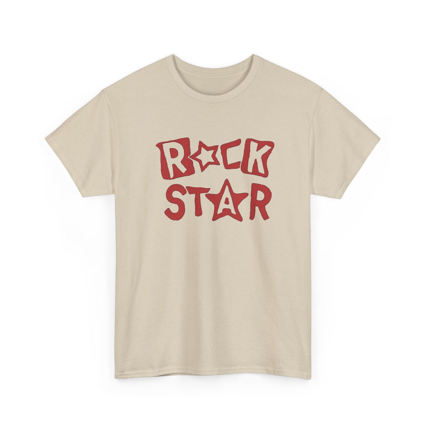Rock Star Graphic T Shirt Unisex Heavy Cotton NEW Tee